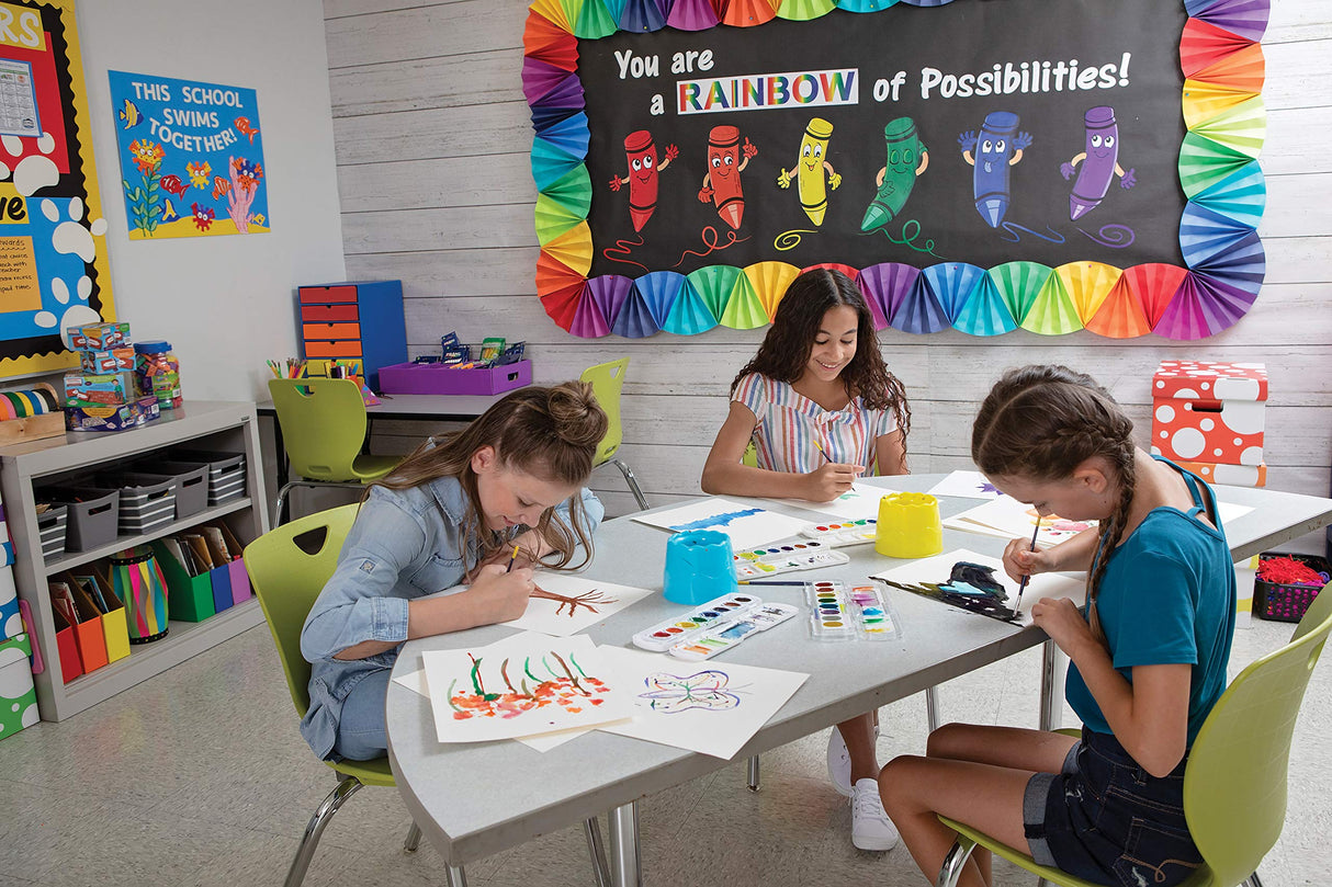 UCreate Watercolor Paper, White, Bulk, 90 lb., 12" x 18", 250 Sheets UCREATE