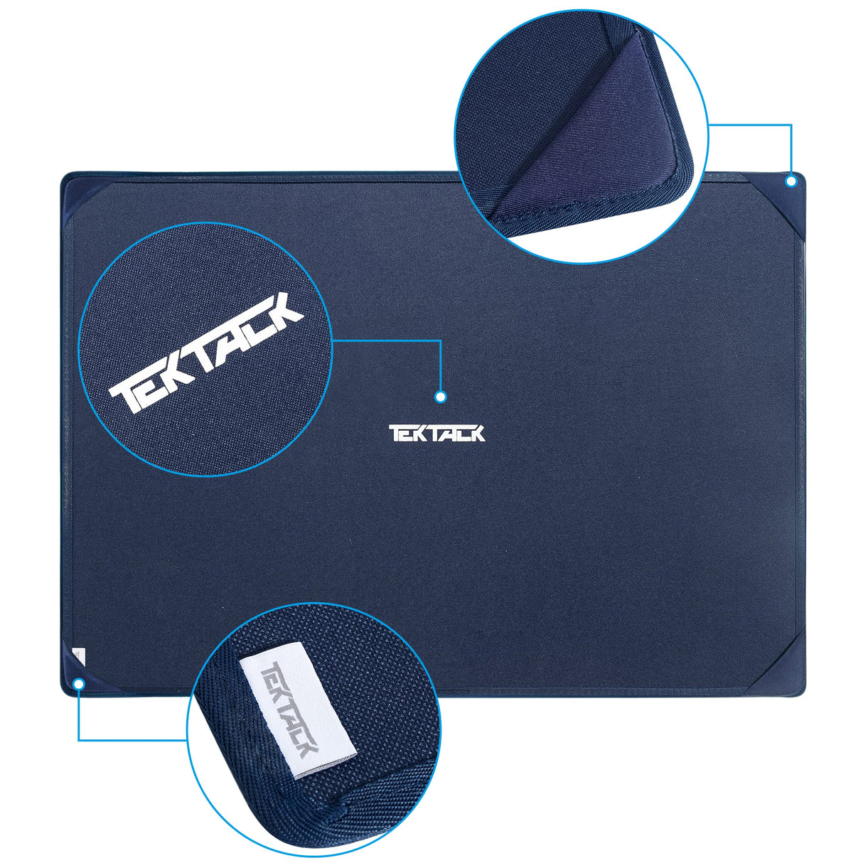 Tektalk Jigsaw Puzzle Board Portable Puzzle Mat with Puzzle Dustproof Cover for Puzzle Storage Puzzle Saver, Non-Slip Surface, Up to 1000 Pieces - Khaki Tektalk