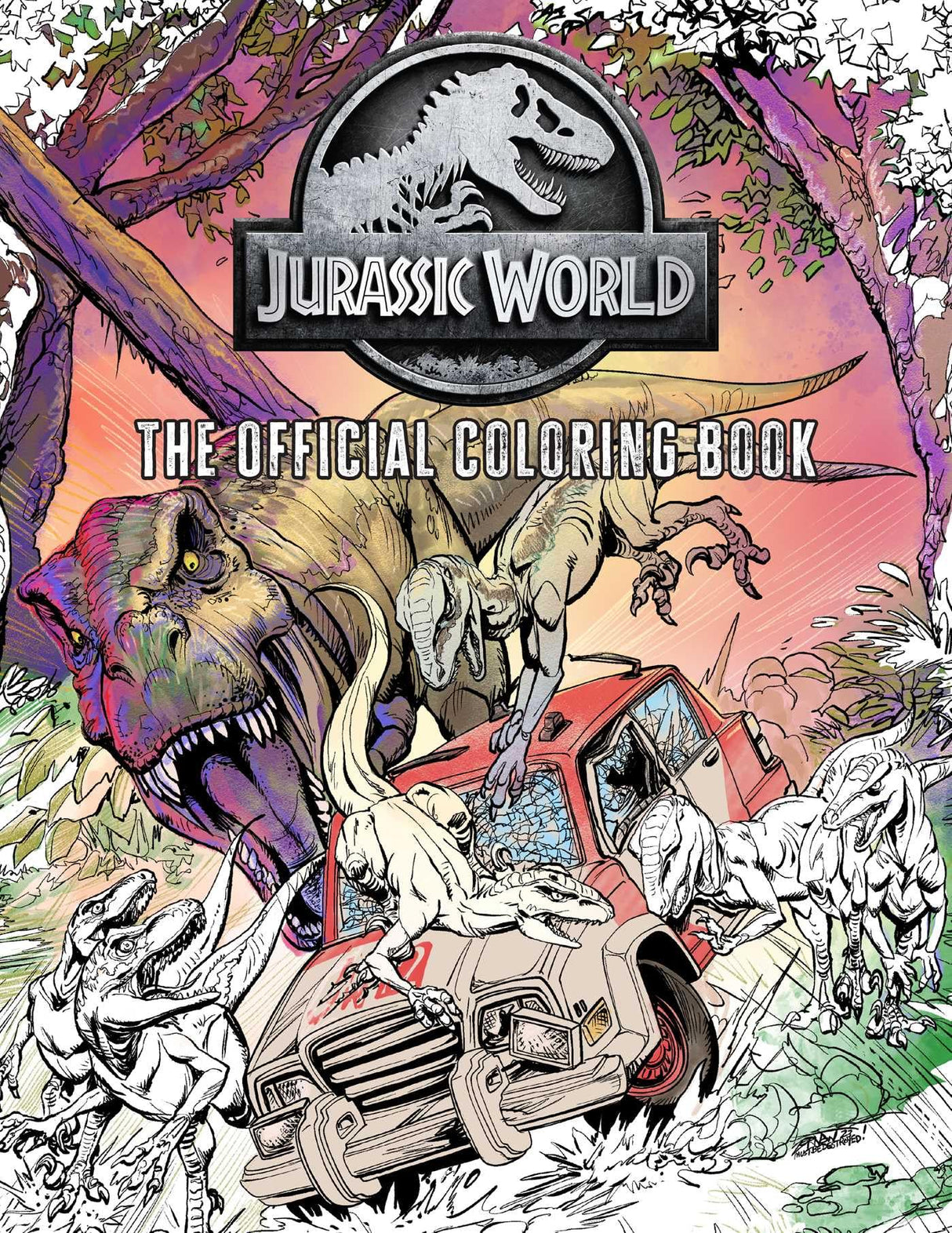 Jurassic World: The Official Coloring Book Insight Editions