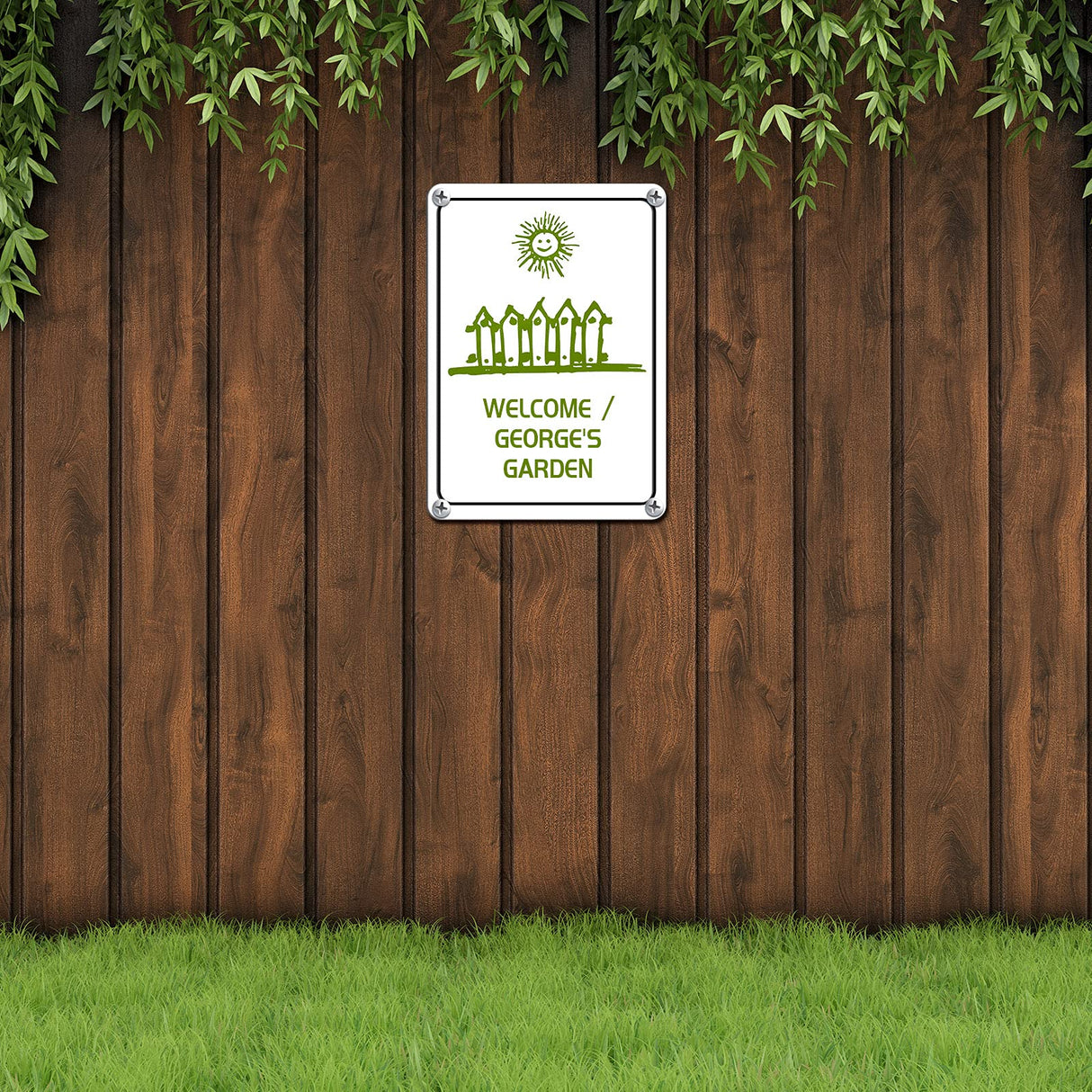 Hotop 2 Pieces Sublimation Aluminum Signs Blank White Metal Signs 4 Holes Heat Transfer Blank Metal Signs with 8 Nails for Party Graduation Birthday Garden DIY Crafts, 0.03 Inch Thick (7 x 10 Inches) Hotop