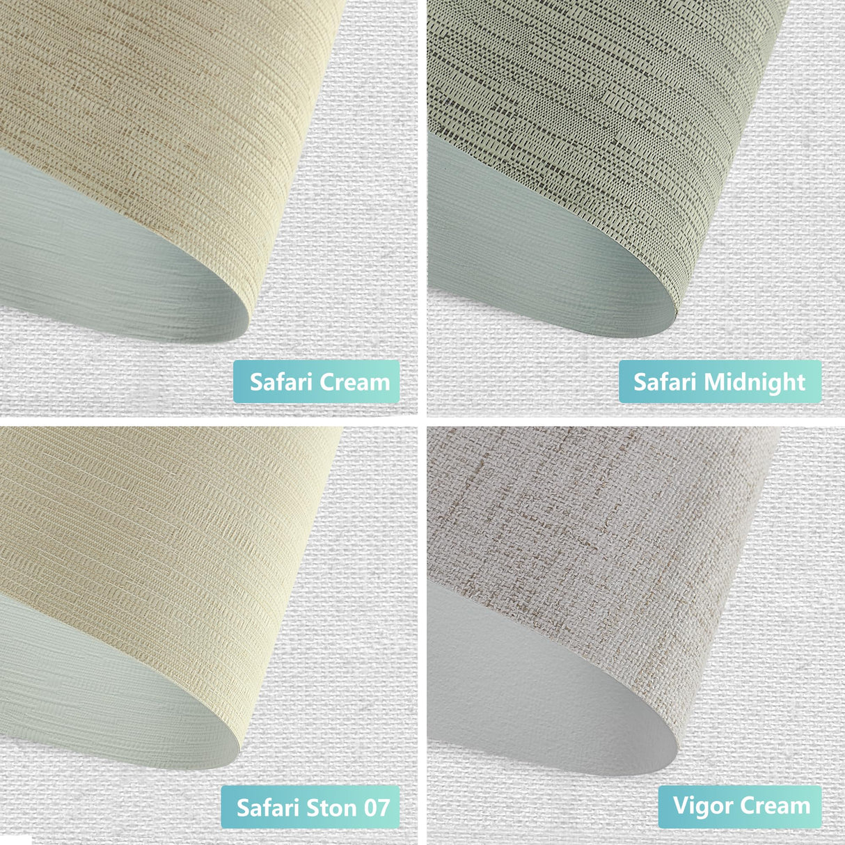 Aprilsmart Motorized Blinds with Remote,Compatible with Apple HomeKit Alexa Google Home- Voice and app Control,Motorized Roller Shades 100% Blackout (Fabric Sampl) Aprilsmart