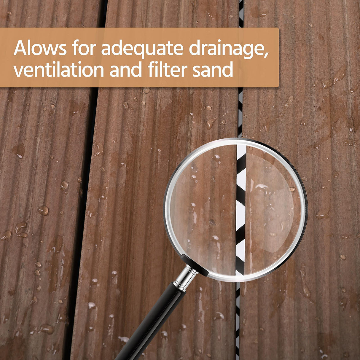 Yaheetech 33pcs Interlocking Patio Deck Tiles 12 x 12in Wood Floor Tiles Wooden Flooring for Patio Garden Deck Poolside, Brown Yaheetech