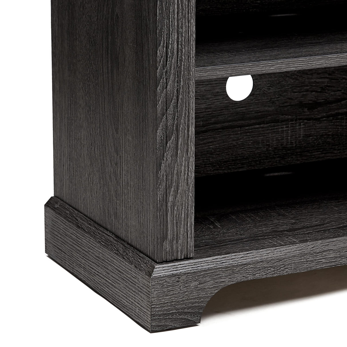 Rockpoint 70inch Modern TV Stand Storage Media Console Entertainment Center for TVs up to 80,Charcoal ROCKPOINT