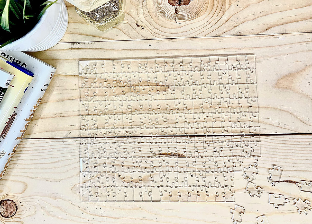 The Clearly Impossible Puzzle ® 100, 200, 500, 1000 Pieces Hard Puzzle for Adults Cool Difficult Puzzles Clear Hardest Puzzle - Difficult Funny Puzzle for Adults (200) CM Originals