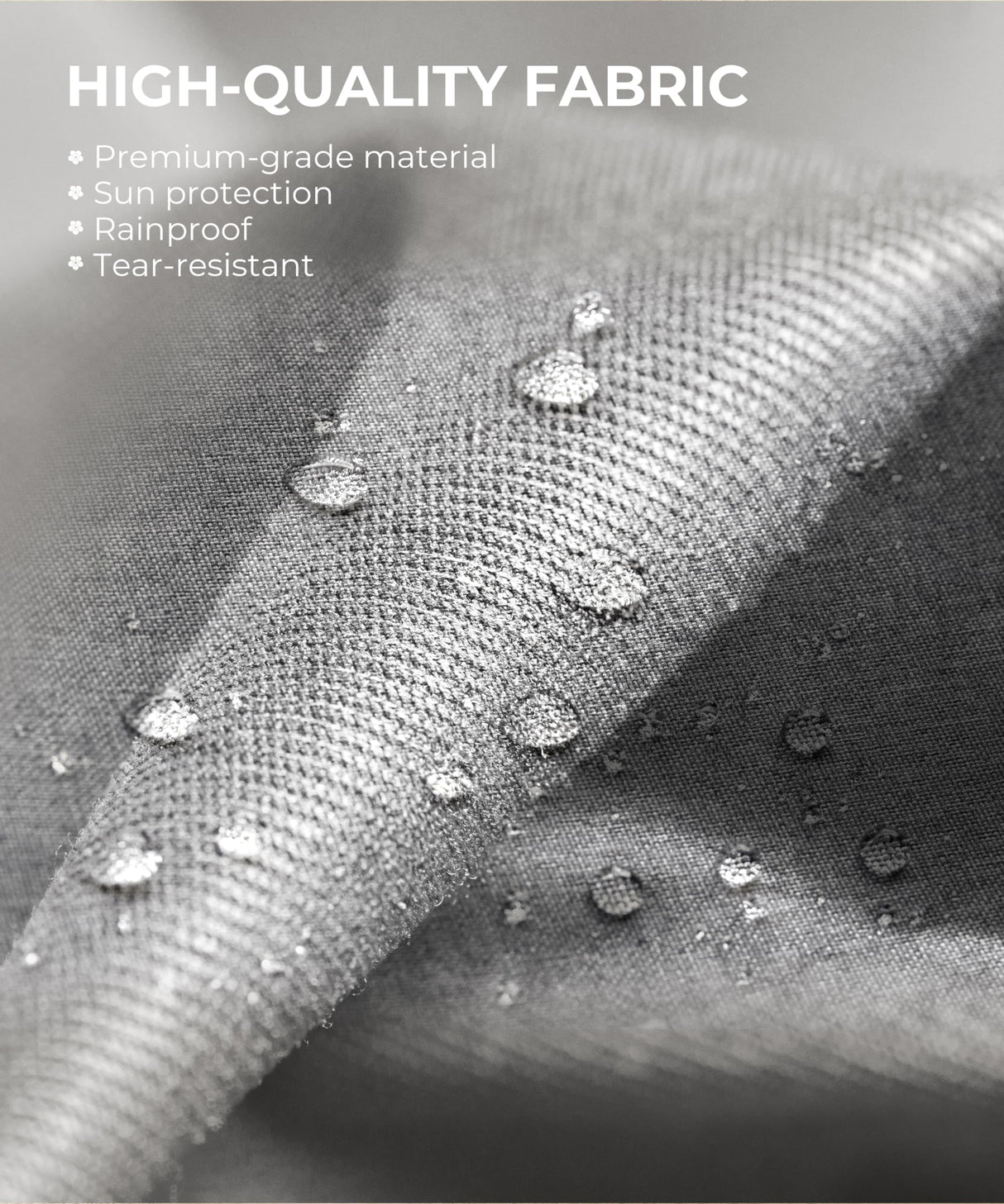 GarveeLife 12 x 9 Ft Outdoor Arched Pergola, Metal Pergola with Retractable Canopy, Arched Style Gazebos for Backyards, Lawn, Patios (Gray) GarveeLife