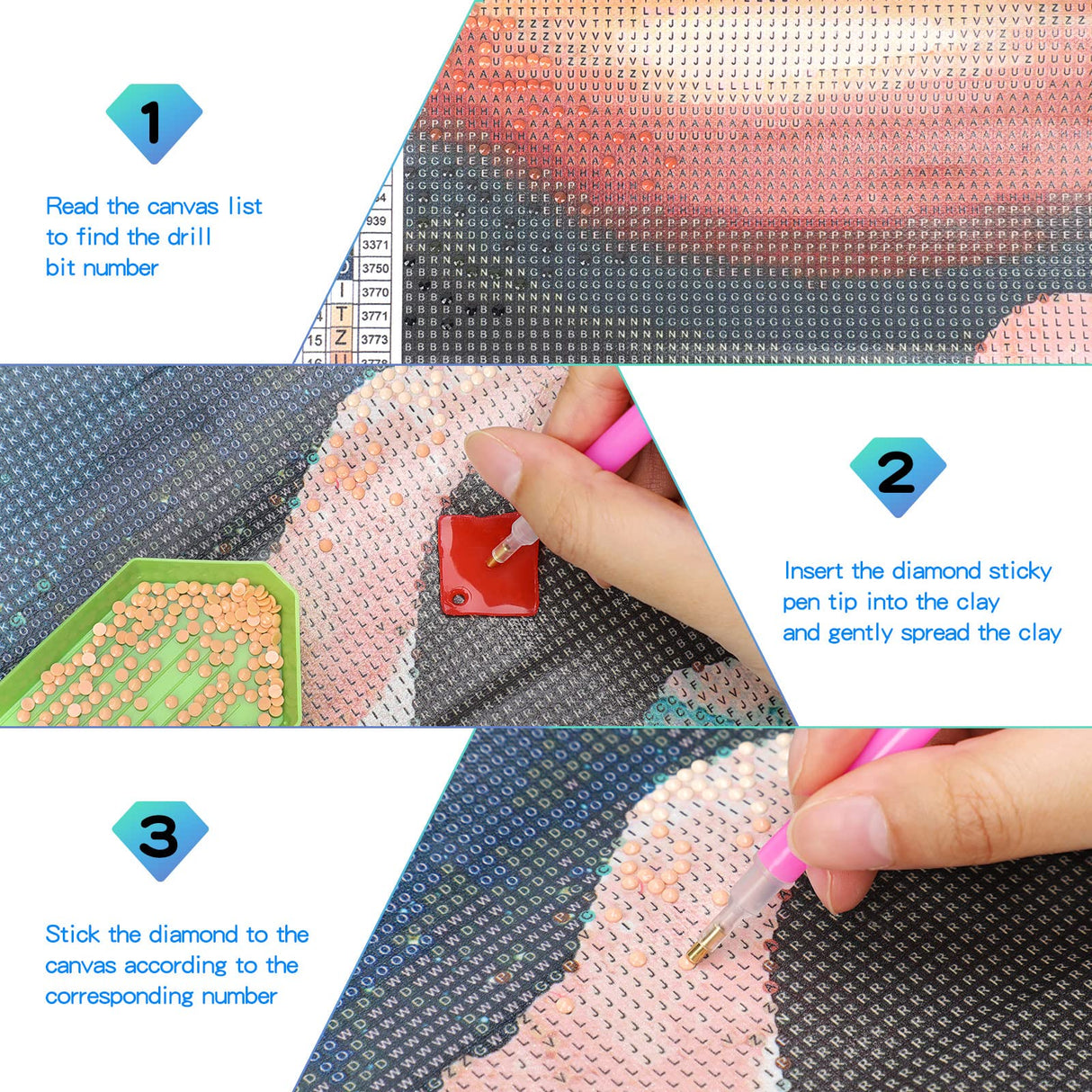 UPABLUNSO My Viking Diamond Painting Kits for Adults, Round Full Drill Diamond Painting Kits, 5D DIY Diamond Art Painting Kits for Home Wall Decor 12x16 inch UPABLUNSO