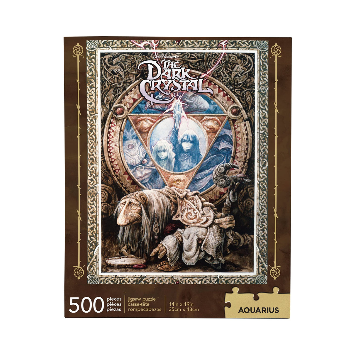 AQUARIUS 62136 The Dark Crystal jigsaw puzzle, Multi-colored, 8 Inches AQUARIUS