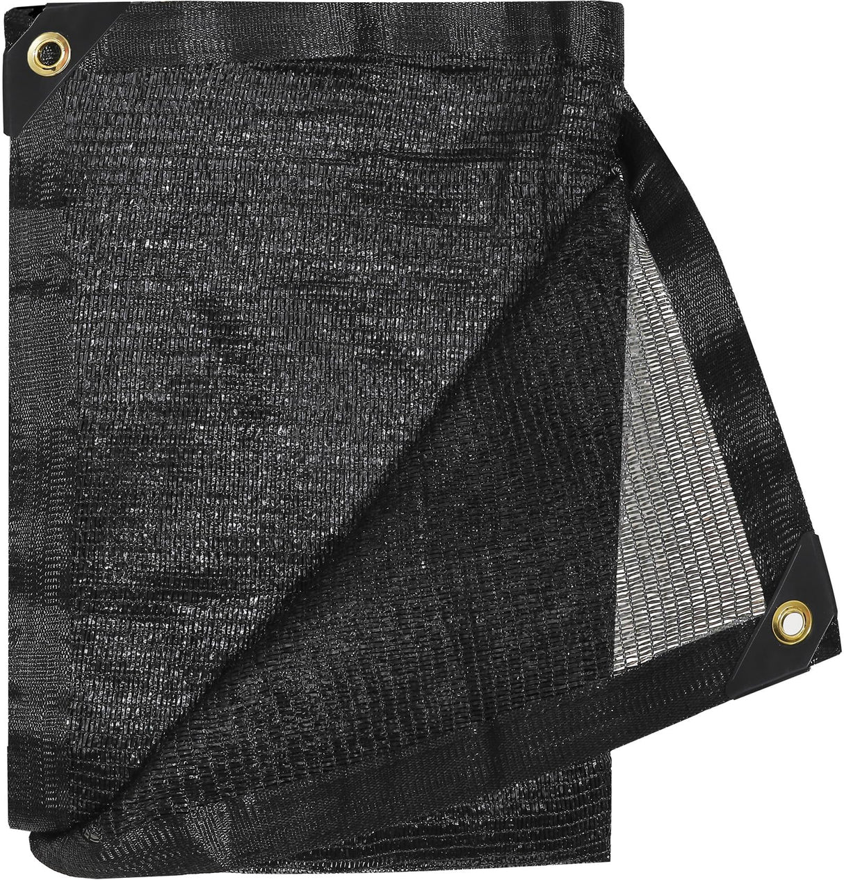 e.share 40%-50% Shade Cloth for Garden, 10 Ft X 14 Ft Sun Shades Outdoor Patio with Grommets for Plant Covers,Porch Screen,Pergola Shade Cover,Greenhouse,Black e.share