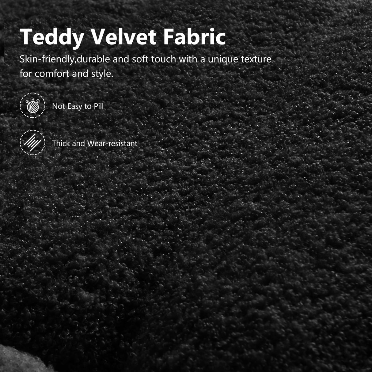 108”Modular Sectional Sofa, 4 Seat Cloud Sectional Couch for living Room with Deep Seat, Modern L-Shape Couch with Oversized Chaise, Upholstered Couches with Waist Pillows, No Assembly Required(Black) B.Sauraseng