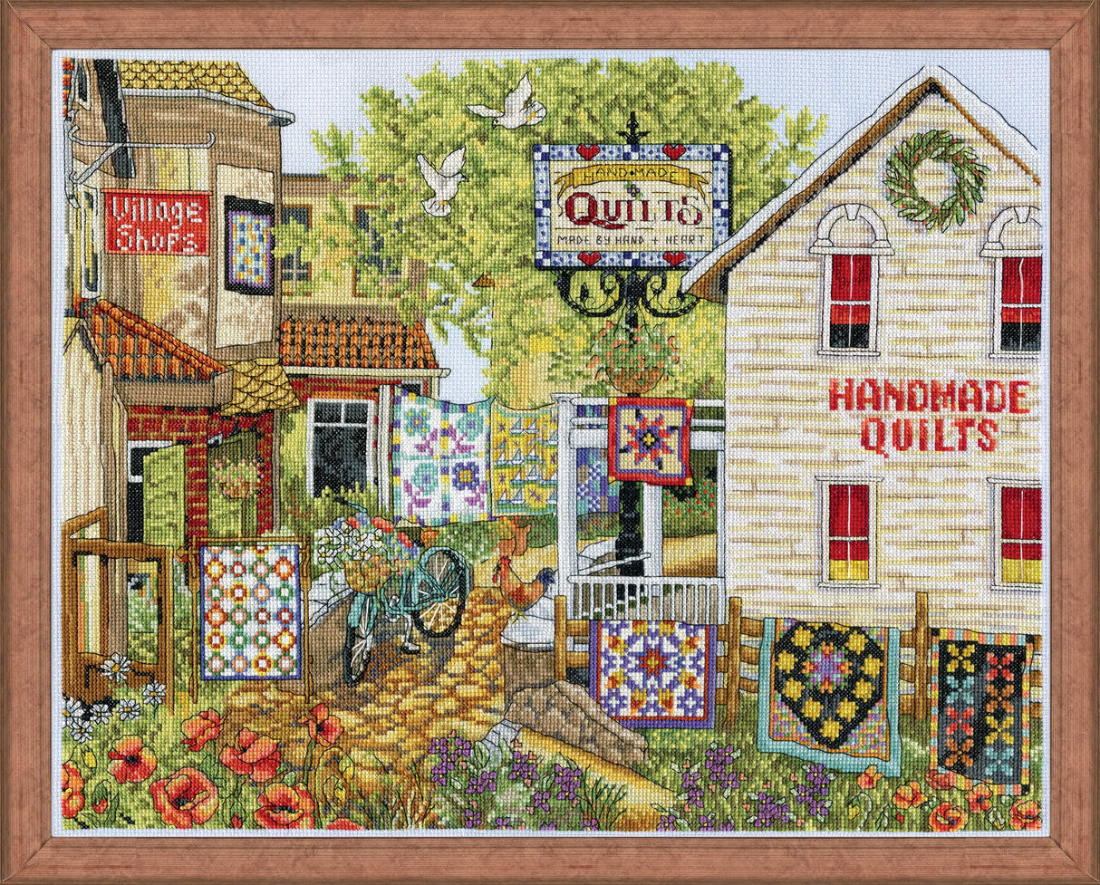 Design Works Crafts Inc. Village Shops Counted Cross Stitch Kit DesignWorks Ink