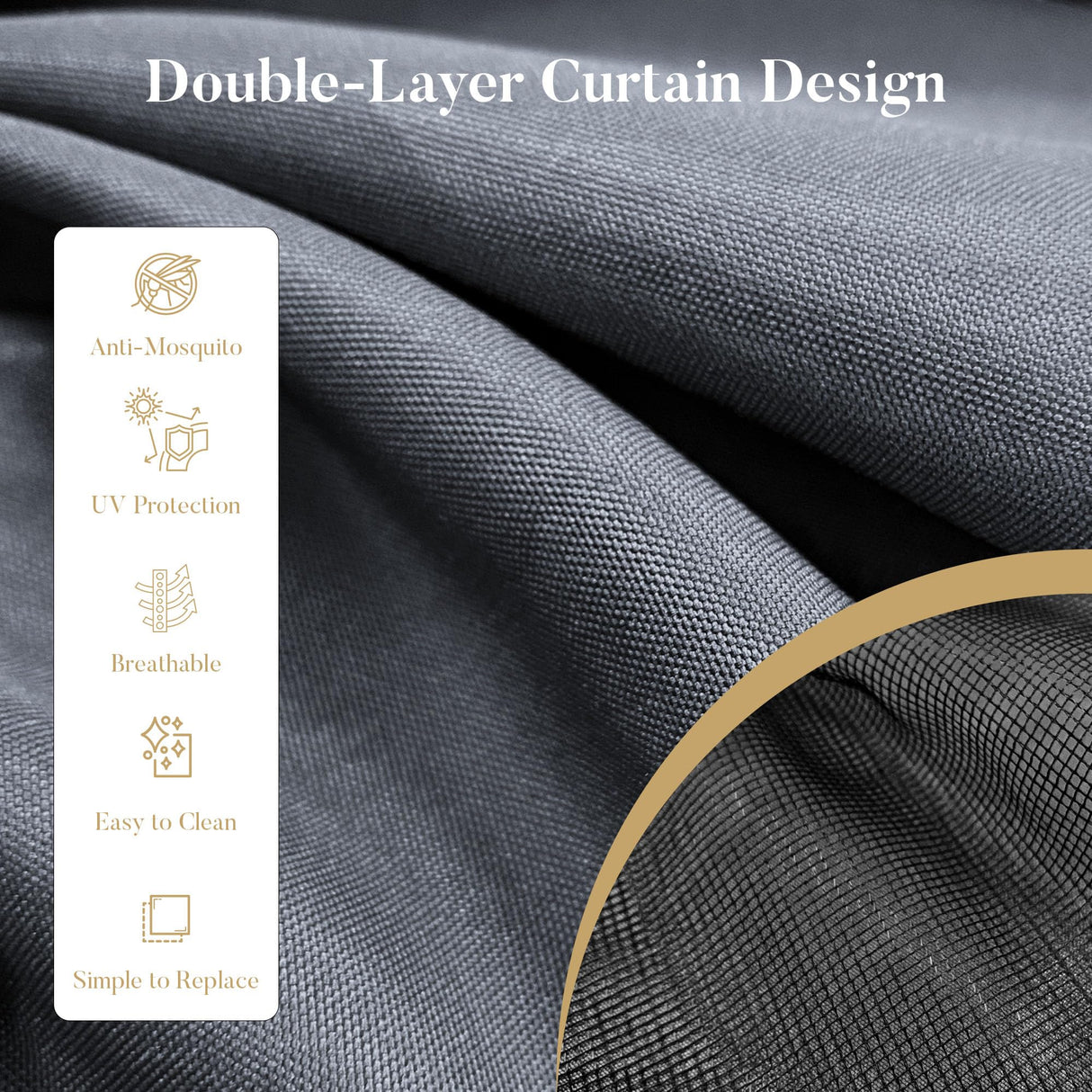 HOMPUS Louvered Pergola 10' x 20', Outdoor pergola with Aluminum Frame and Adjustable Rainproof Roof, Modern Louvre Shade for Garden & Patio, Curtains and Netting Included, Black HOMPUS