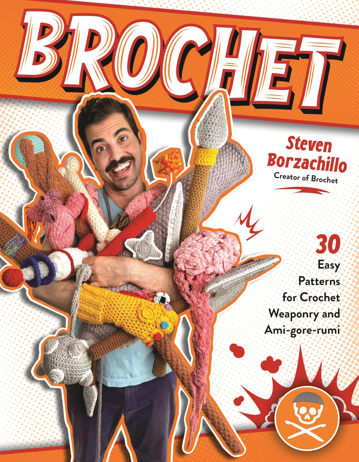 Brochet: 30 Easy Patterns for Crochet Weaponry and Ami-gore-rumi WoodArtSupply
