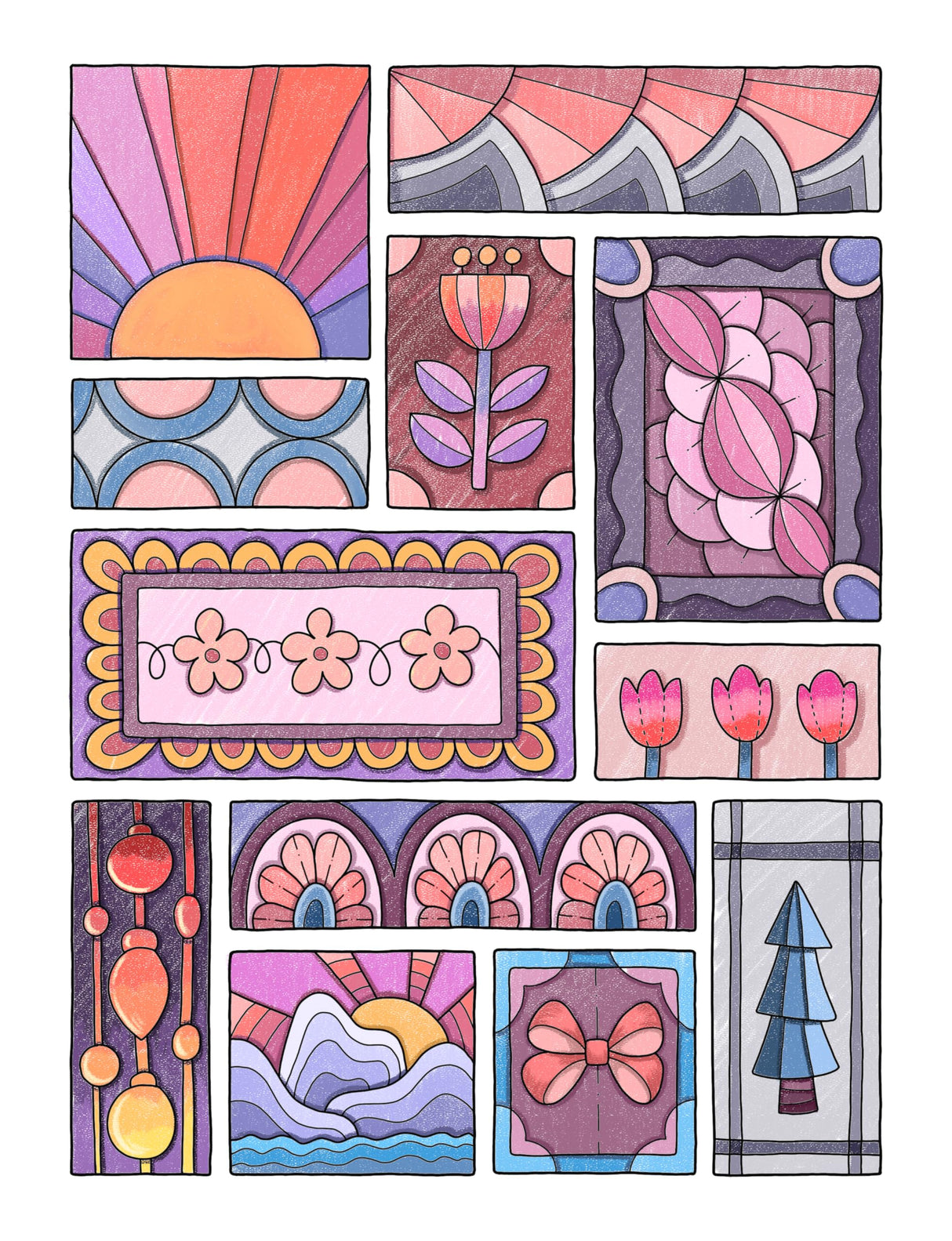 Mindfulness Patterns: Coloring Book with Creative Pattern Designs for Stress Relief and Relaxation Vivi Tinta