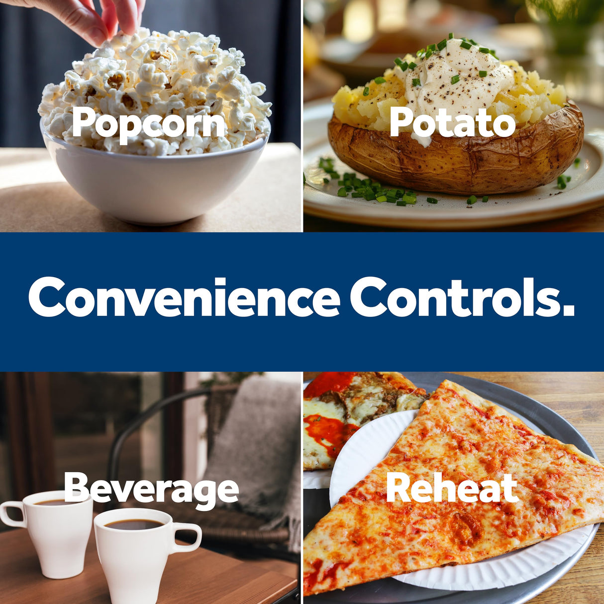 GE GCST07N1WSS Microwave Oven, 700-watt 6 Auto Cooking Settings, Kitchen Essentials for The Countertop, Dorm Room or Apartment, Child-Lock Technology 0.7 Cu. Ft, Stainless Steel GE