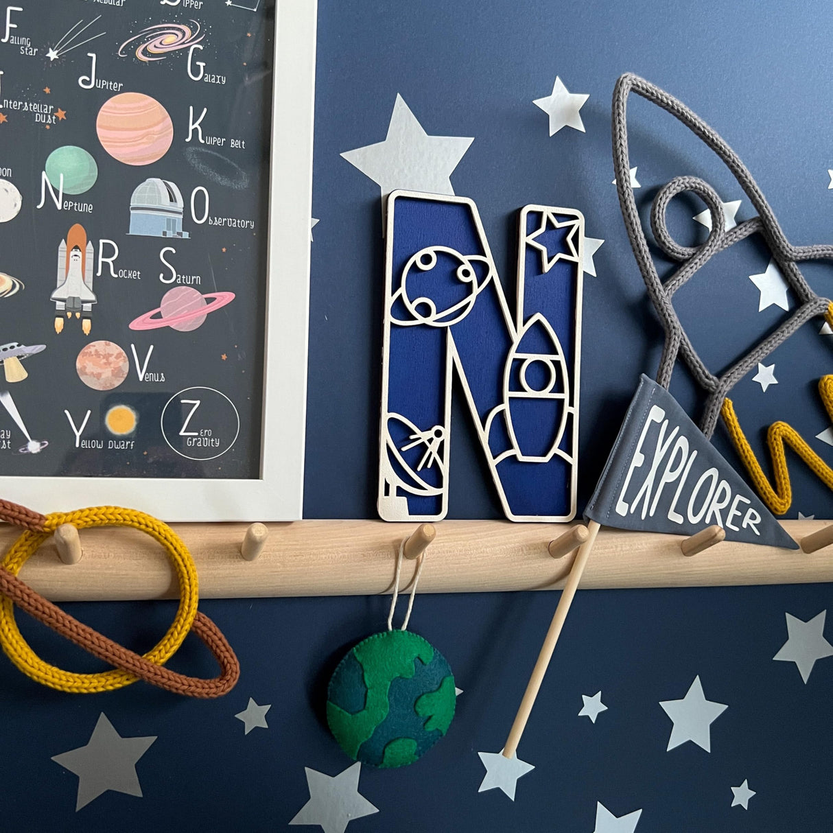 Personalized Wooden Name Sign for nursery, Wall letters Customized Name Sign Baby Room Decor, Baby Nursery Name Sign Wood Signs Personalized Baby Name Sign, Personalized Name Sign Wooden Baby Sign MONTOJOY