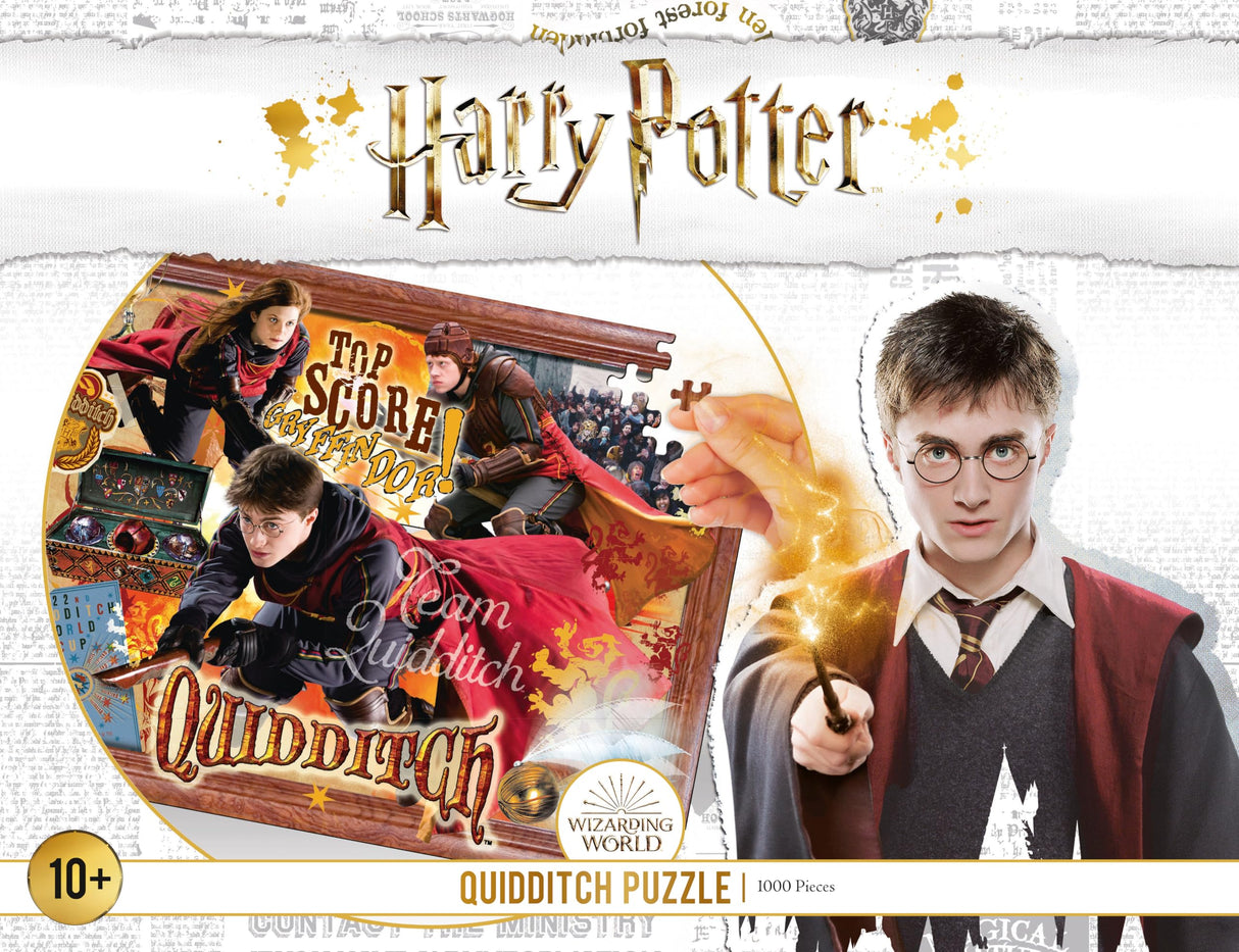 Winning Moves Games Harry Potter Quidditch 1000 Pc Jigsaw Puzzle Top Trumps