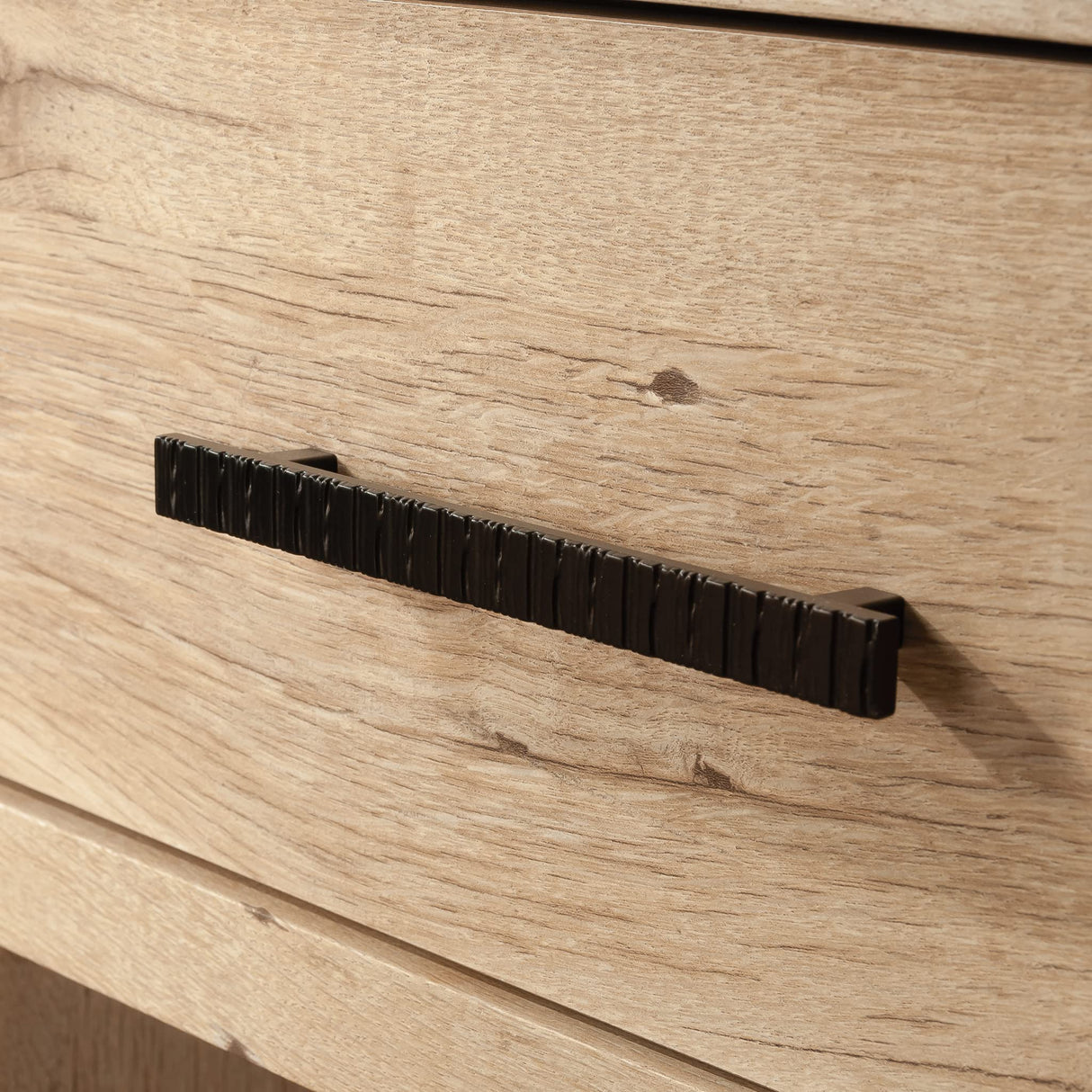 Sauder Pacific View 1-Drawer Night Stand, L: 21.5" x W: 17.48" x H: 25.83", Prime Oak finish Sauder