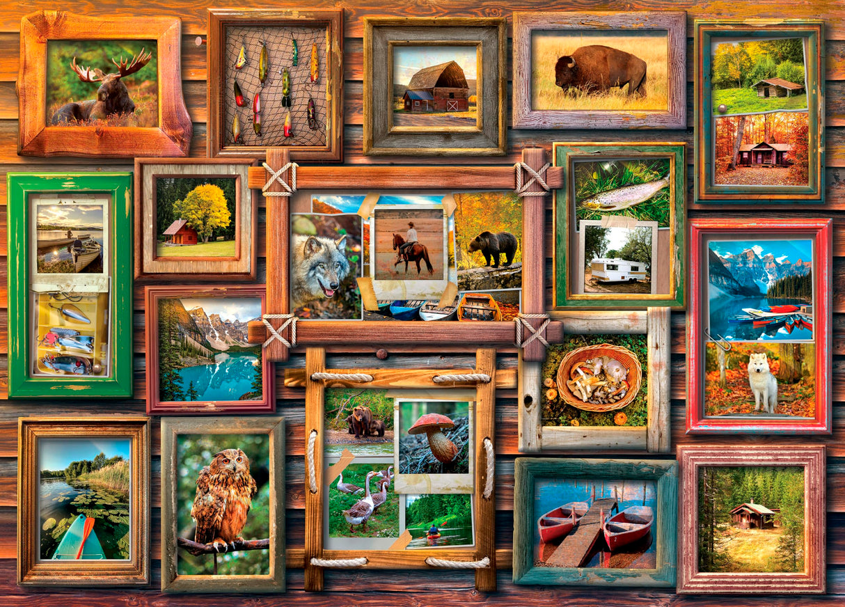 Ceaco - Rustic Frames - 1000 Piece Jigsaw Puzzle Ceaco