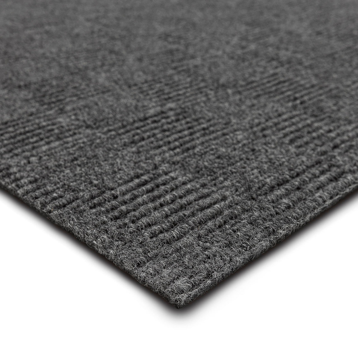 Mohawk Home 24" x 24" Indoor/Outdoor 0.25" Pile Height, Peel and Stick Carpet Tile, Grey Polyester, (Pack of 15) (60 sqft/Box) Mohawk Home