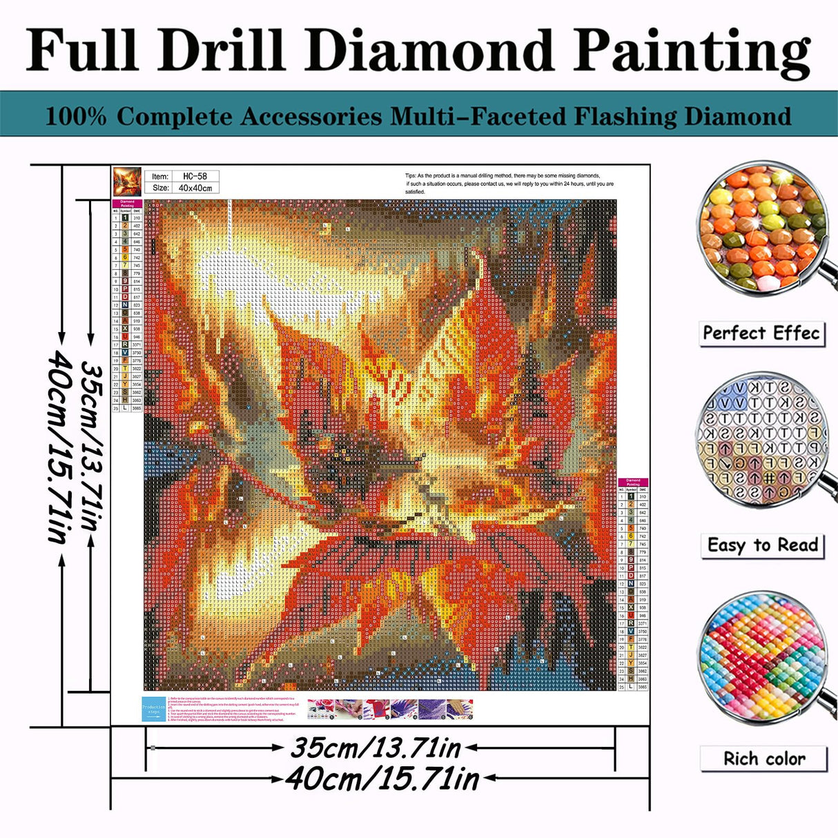 AREOPNMG 5D Fall Maple Leaf Diamond Painting Kits for Adults Beginners,DIY Mountain Lake Landscape Diamond Art,Full Round Drill Diamond Dot Gem Art Kits, Home Wall Decor 16x16 Inch AREOPNMG