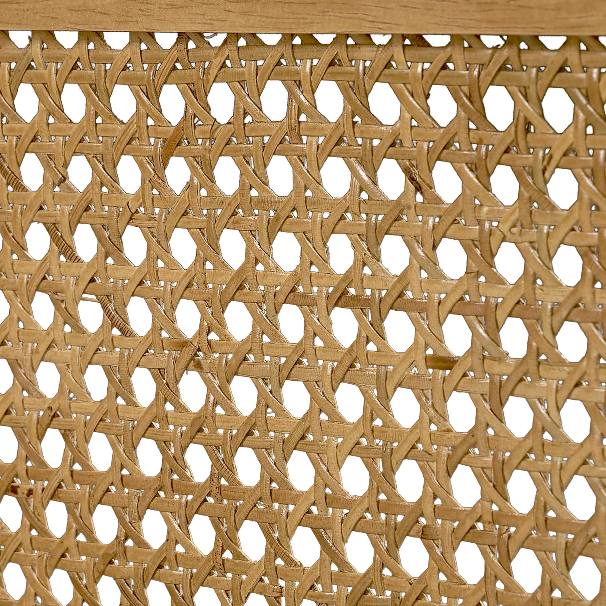 Yaheetech Boucle Fabric Accent Chair, Vintage Rattan Vanity Chair with Wood Armrest and Legs for Living Room Bedroom Makeup Room, Ivory, 2 pcs Yaheetech