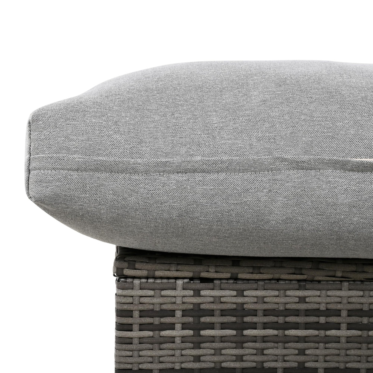 Tdewlye Multi-Person Outdoor Sofa Set, U-Shaped Aluminum Outdoor Sofa Set with Thick Cushions and Backrests, Modular Patio Sofa Set for Gardens, Backyards, and Balconies (Grey-AW) Tdewlye