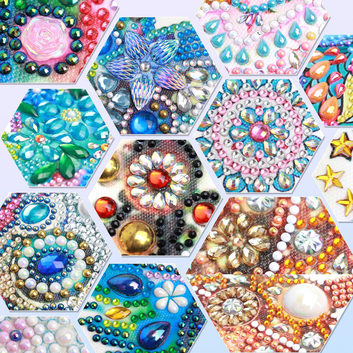 Tontut Elephant Diamond Art Painting Kits, 5D Special Shape Beginner Crystal Diamond Art Painting for Home Wall Decor Gifts 12×12 inch Tontut