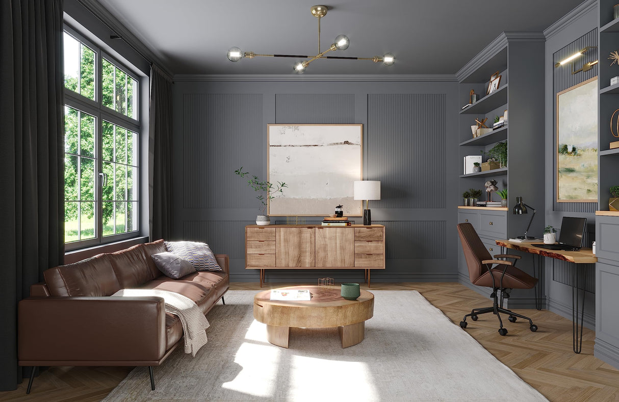 1550-4FTWHW Unfinished White Hardwood Sawtooth Slat Panel Moulding ORNAMENTAL