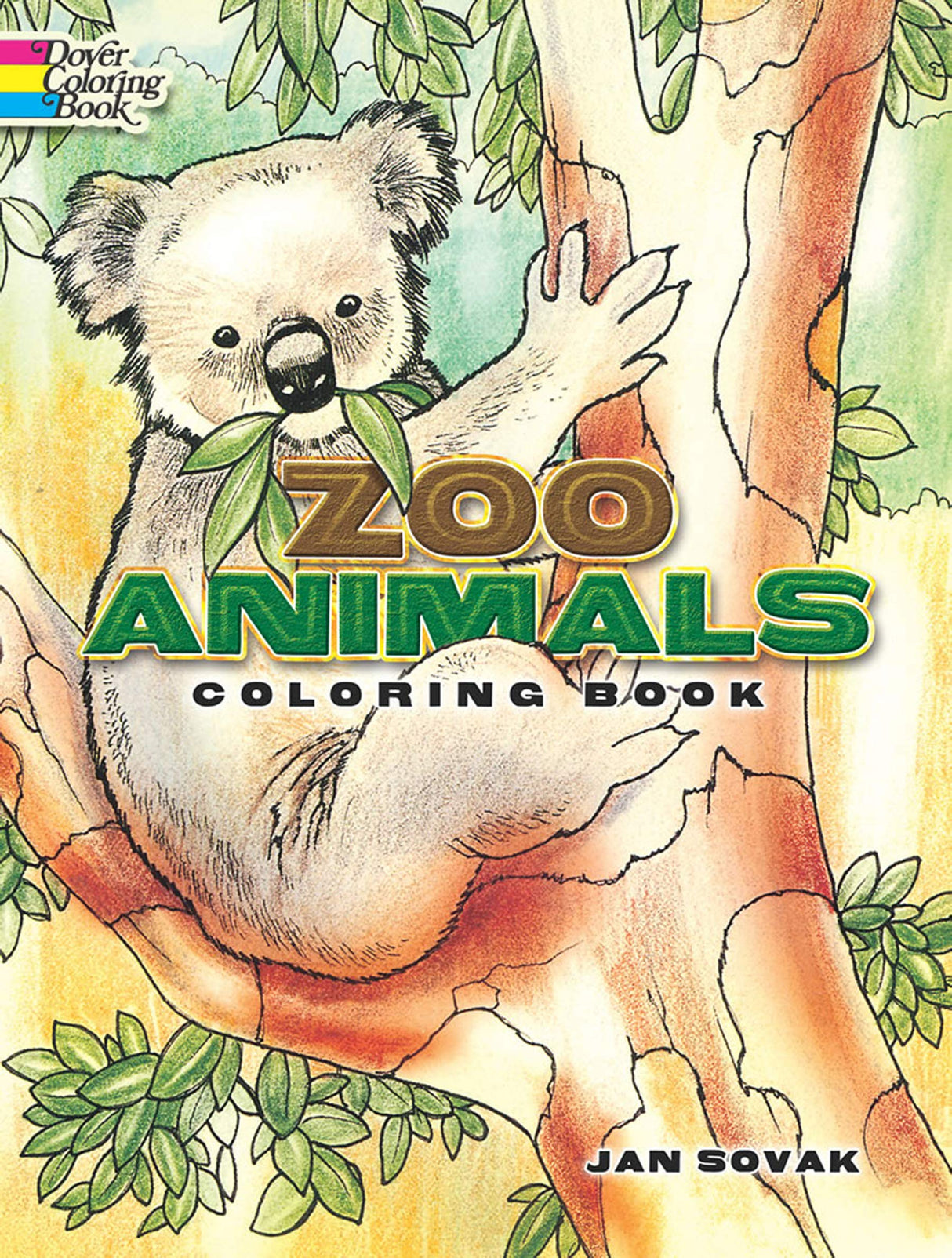 Zoo Animals Coloring Book Dover Publications