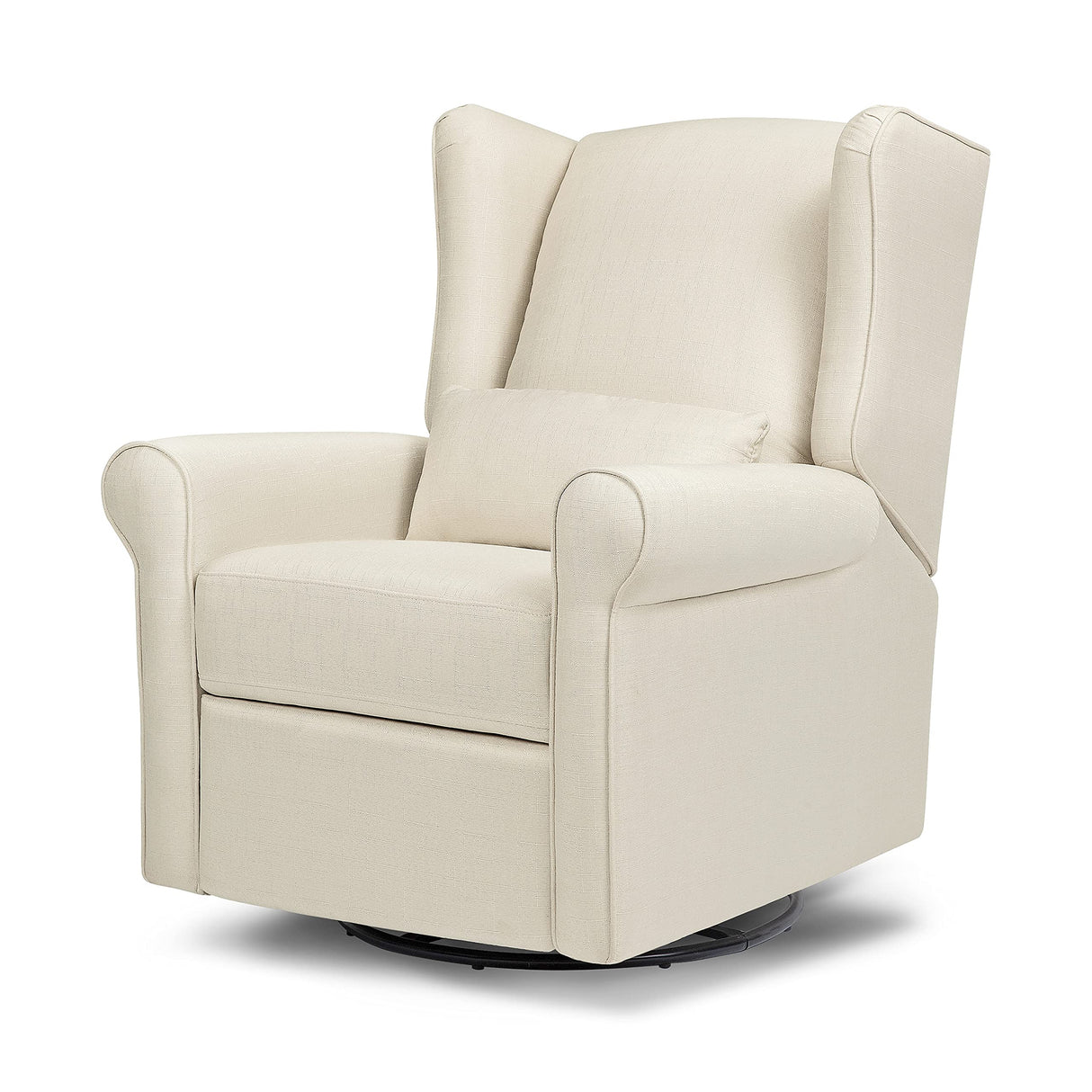 DaVinci Hayden Recliner and Swivel Glider in Natural Oat, Greenguard Gold & CertiPUR-US Certified DaVinci