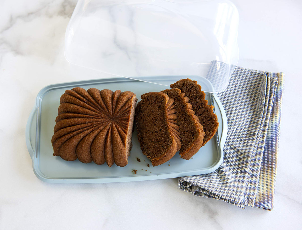 Nordic Ware Loaf Cake Keeper, Blue,12.8"L x 7.3"W x 4.6"H Nordic Ware