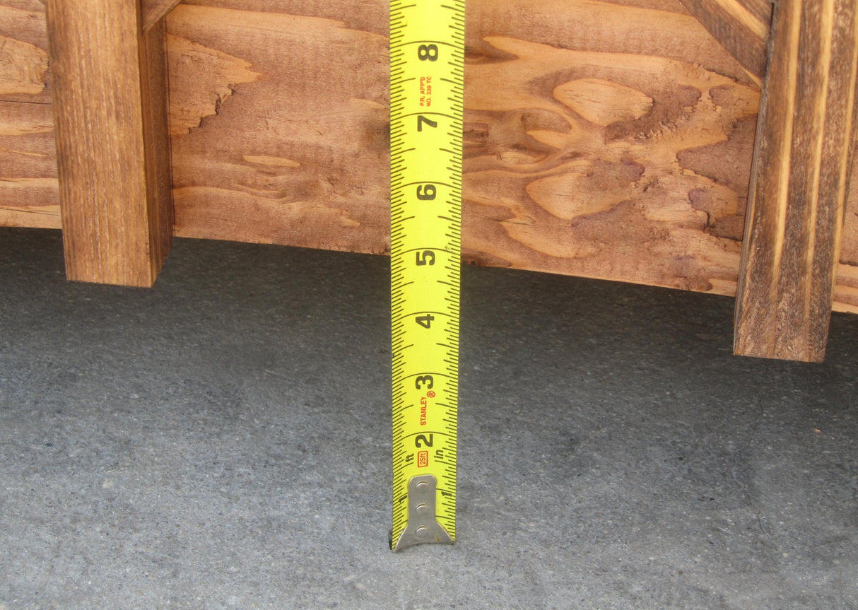 SamsGazebos Sunburst Wood Garden Bridge, 6', Brown SamsGazebos