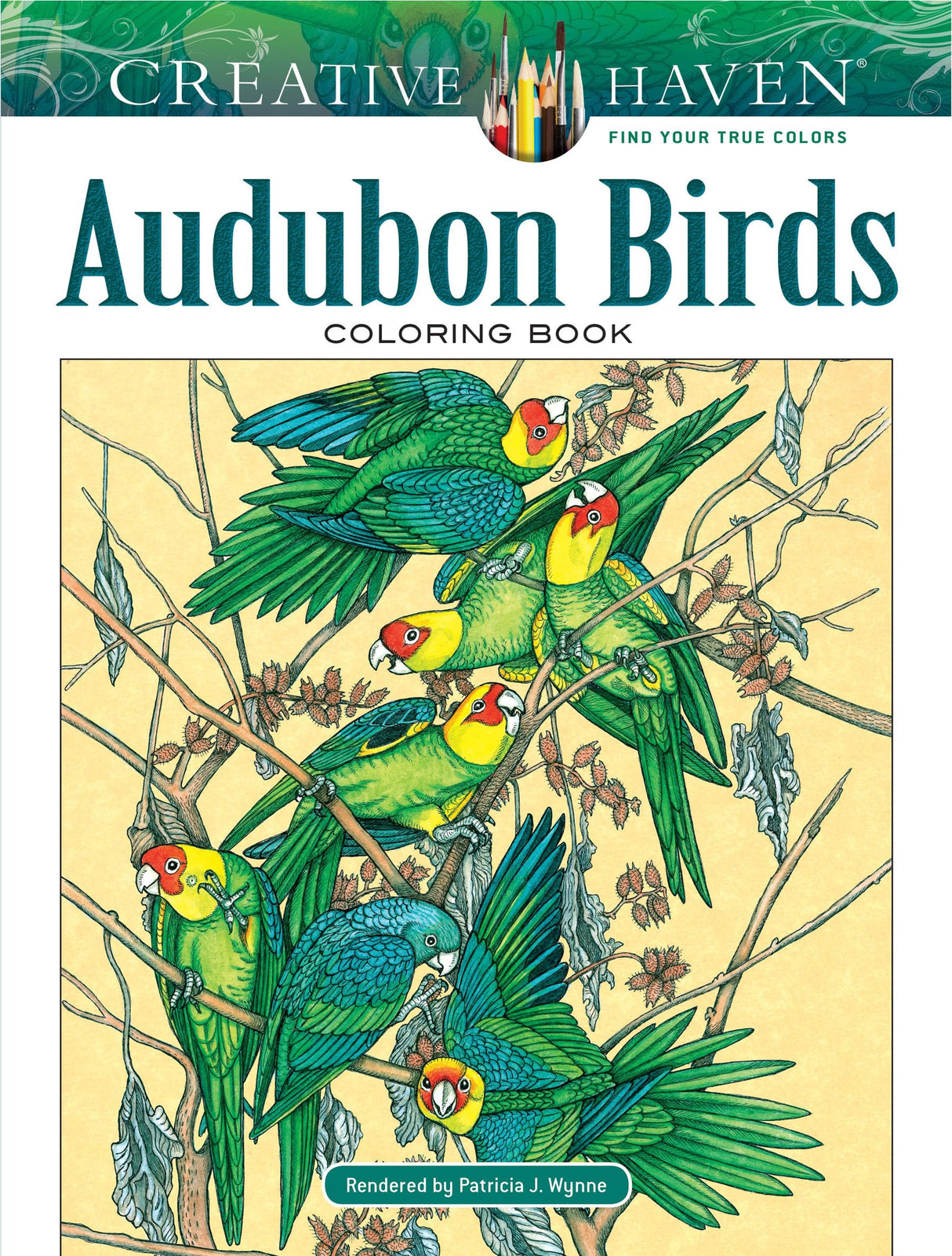 Creative Haven Audubon Birds Coloring Book (Adult Coloring Books: Animals) Dover Publications