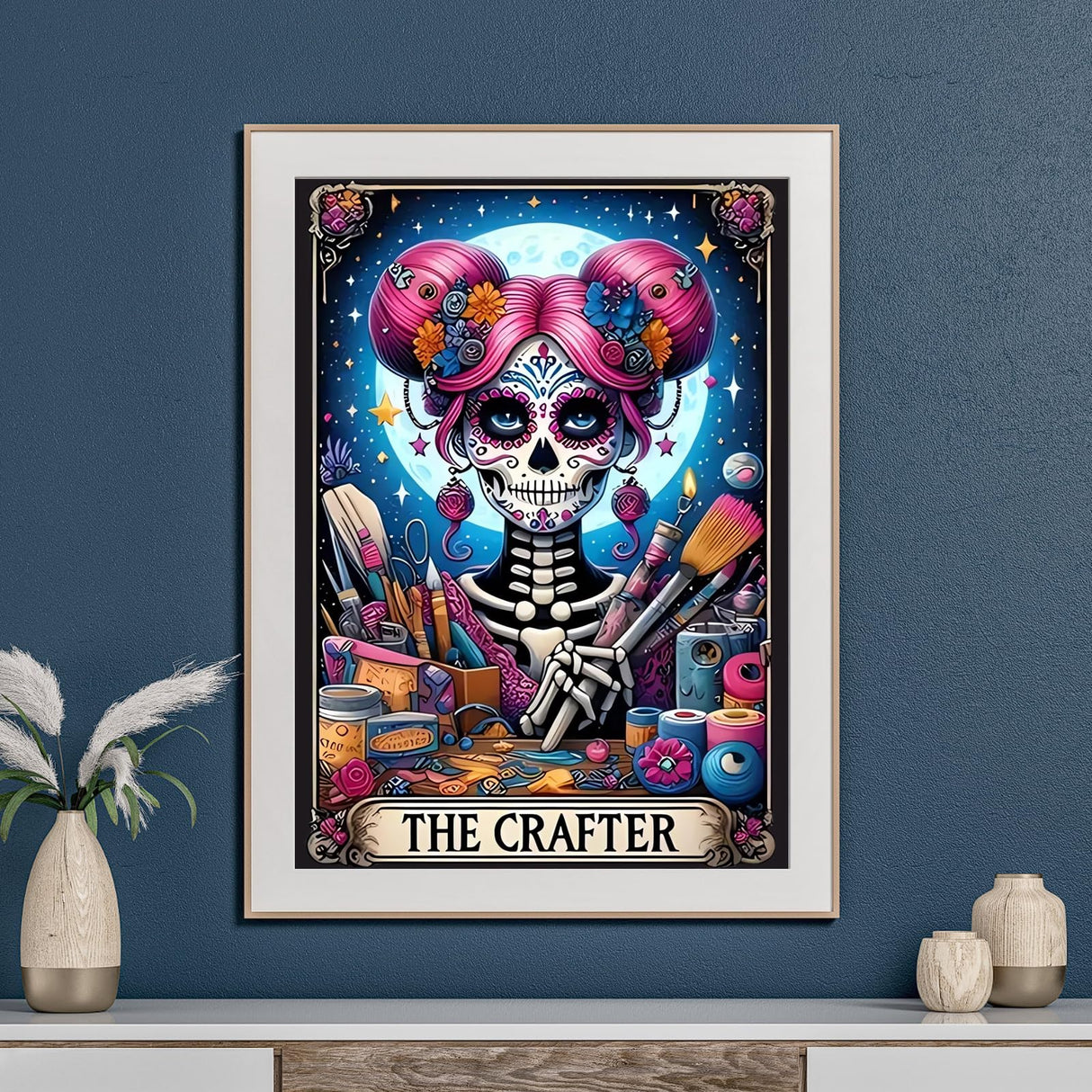 DIY Skull Diamond Art Kits for Adults, 5D Skeleton Diamond Painting for Beginners, Diamond Dot, Small Gem Painting, Full Drill Dimond Art Paintings Kit, Crafts for Adults, Home Wall Decor (12x16inch) Rekxtmo