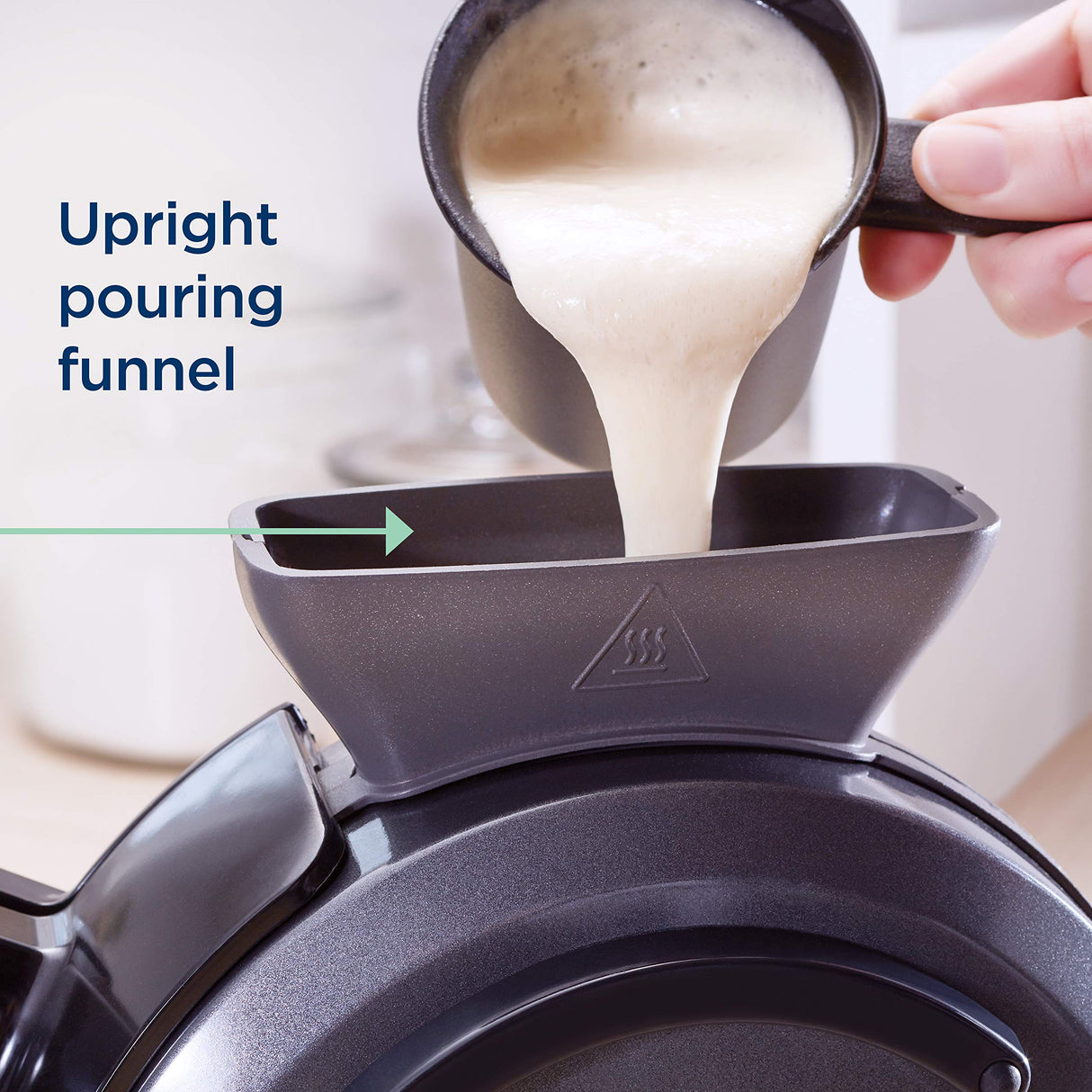 Oster 2110002 DiamondForce Vertical Waffle Maker, One Size, Dark Metallic Oster