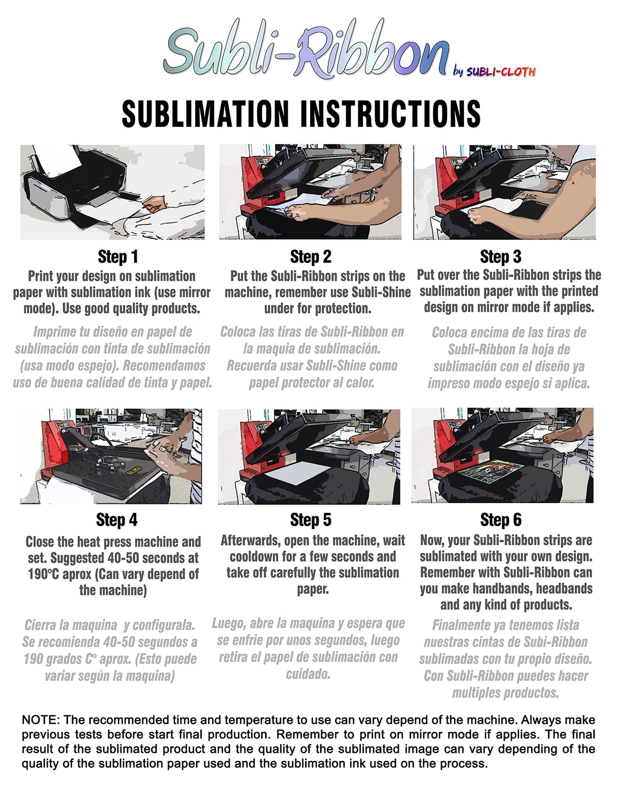 Subli-Ribbon ''Soft'' Satin Strap for Sublimation DIY Custom Smooth Cloth Fabric Polyester (25mm x 30mts) Subli-Cloth
