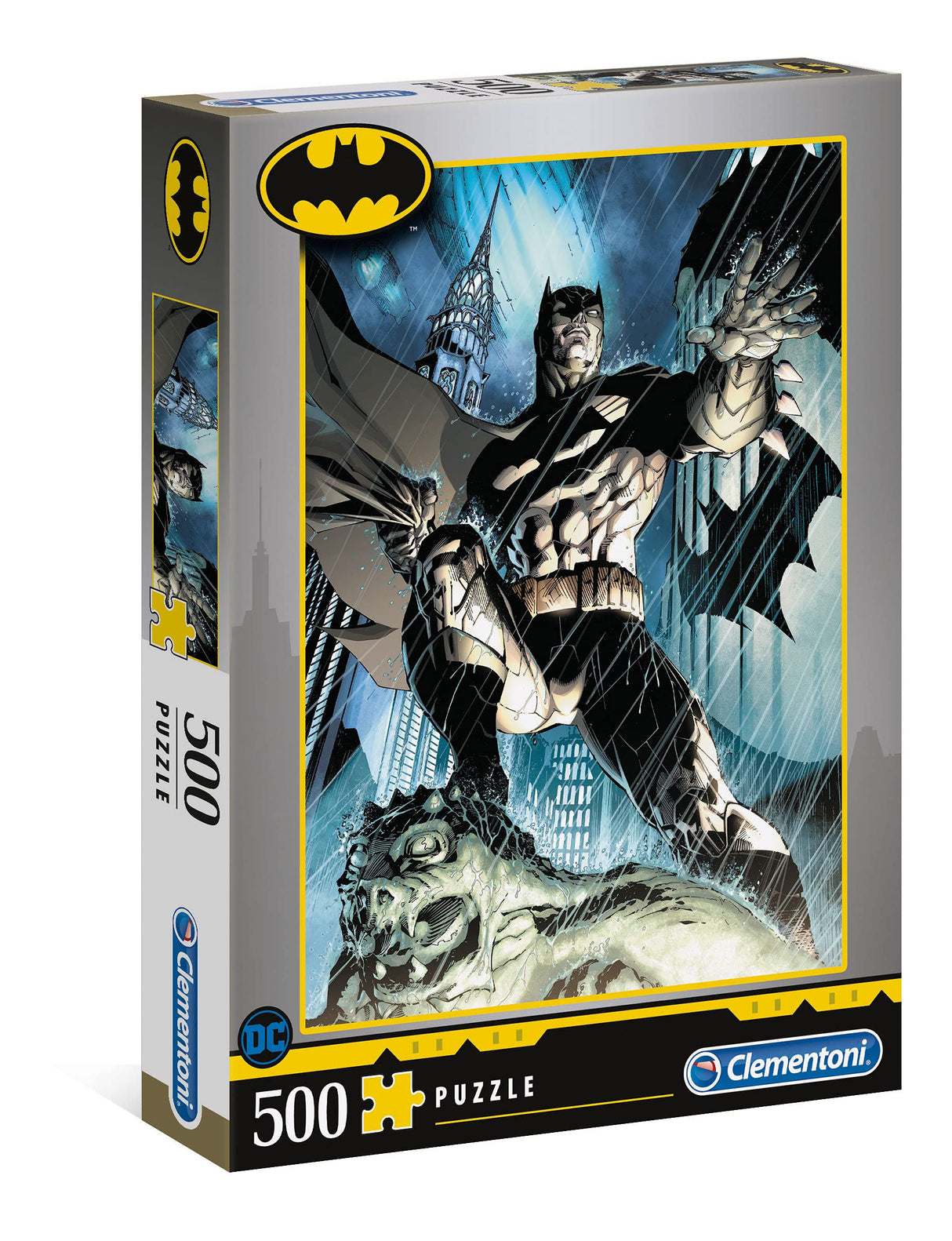 Clementoni - 35088 - Jigsaw Puzzle Batman - Made in Italy - Jigsaw Puzzle for Adult 500 Pieces Clementoni