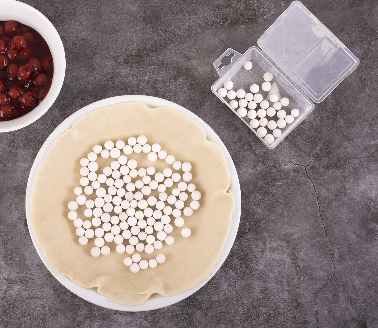 Mrs. Anderson’s Baking Ceramic Pie Crust Weights, Natural Ceramic Stoneware Mrs. Anderson's Baking