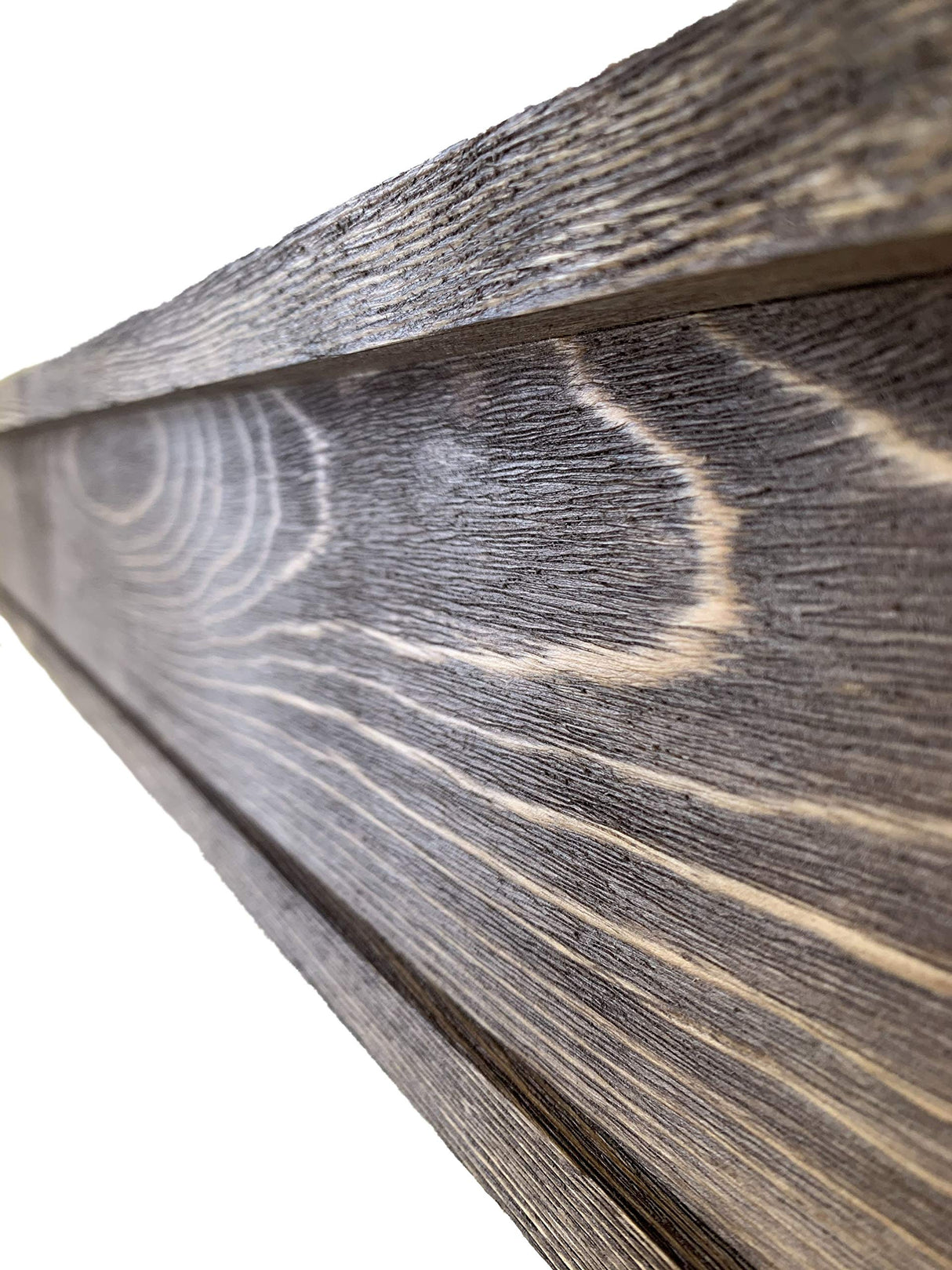 48in Rustic Mantle | Fireplace Mantel for Decor | Wood Mantel Shelf | Made in USA | 48 in Floating Shelf | Farmhouse Fireplace Surround | Long Shelf for Fireplace (Rustic Brown, 48 Inch) Strix Ind