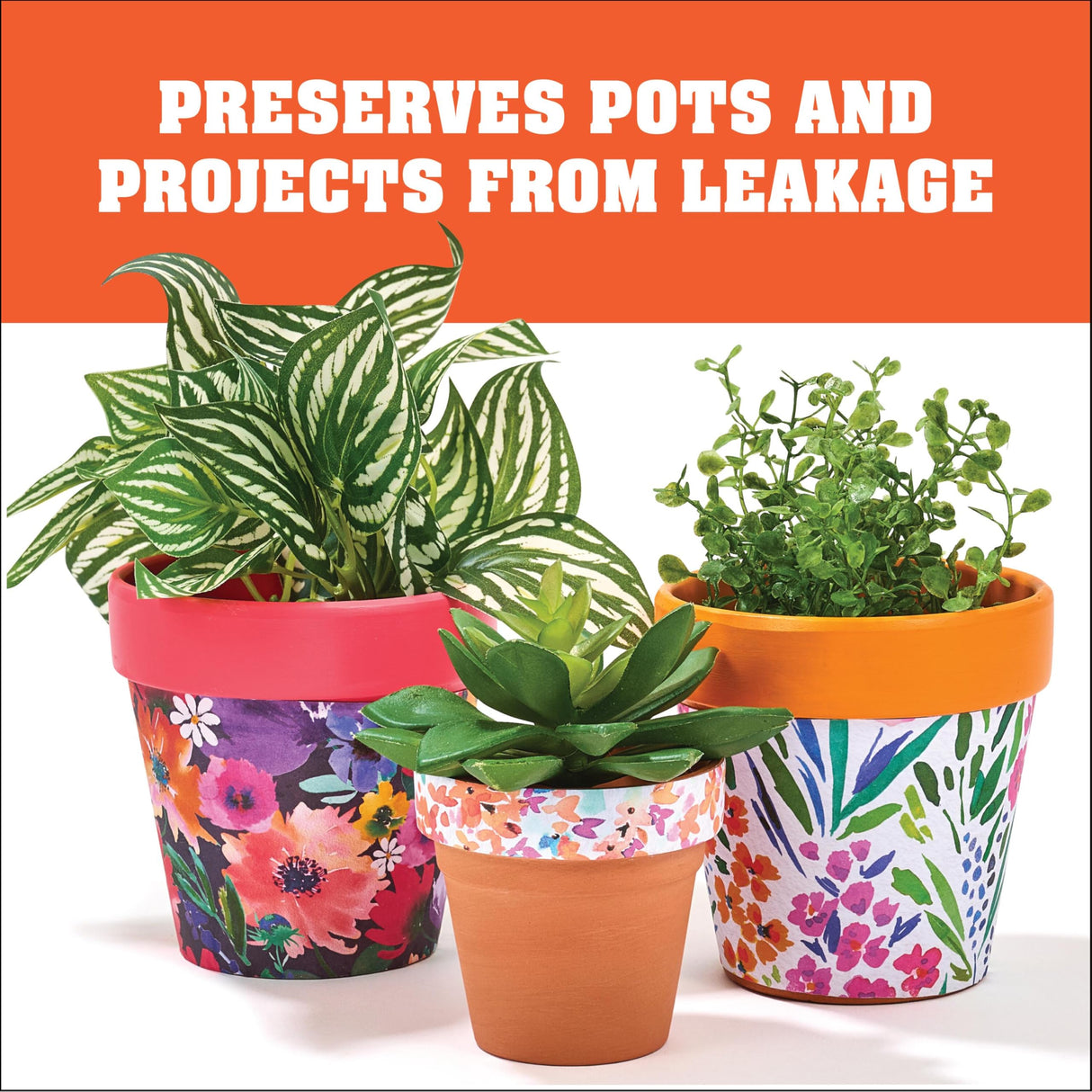 Mod Podge, Perfect for Indoor and Outdoor Craft Projects Clay Pot Sealer Spray, 12 fl oz, Clear Mod Podge