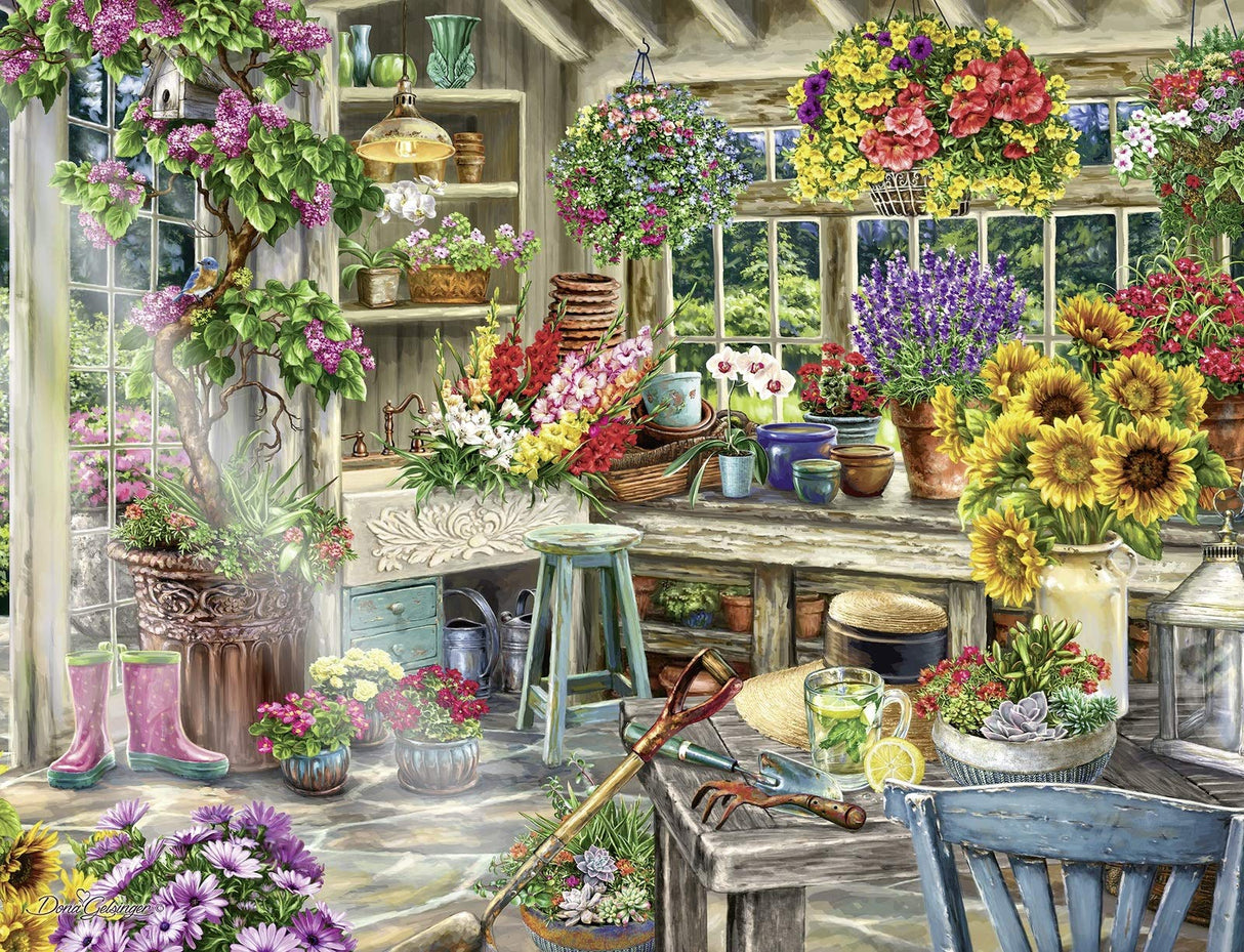 Ravensburger Gardener's Paradise 2000-Piece Puzzle - Designed for Adults | Unique Softclick Technology | Glare-Free Image | Unique Puzzle Piece Shape | Ideal Gift for Puzzle Enthusiasts Ravensburger
