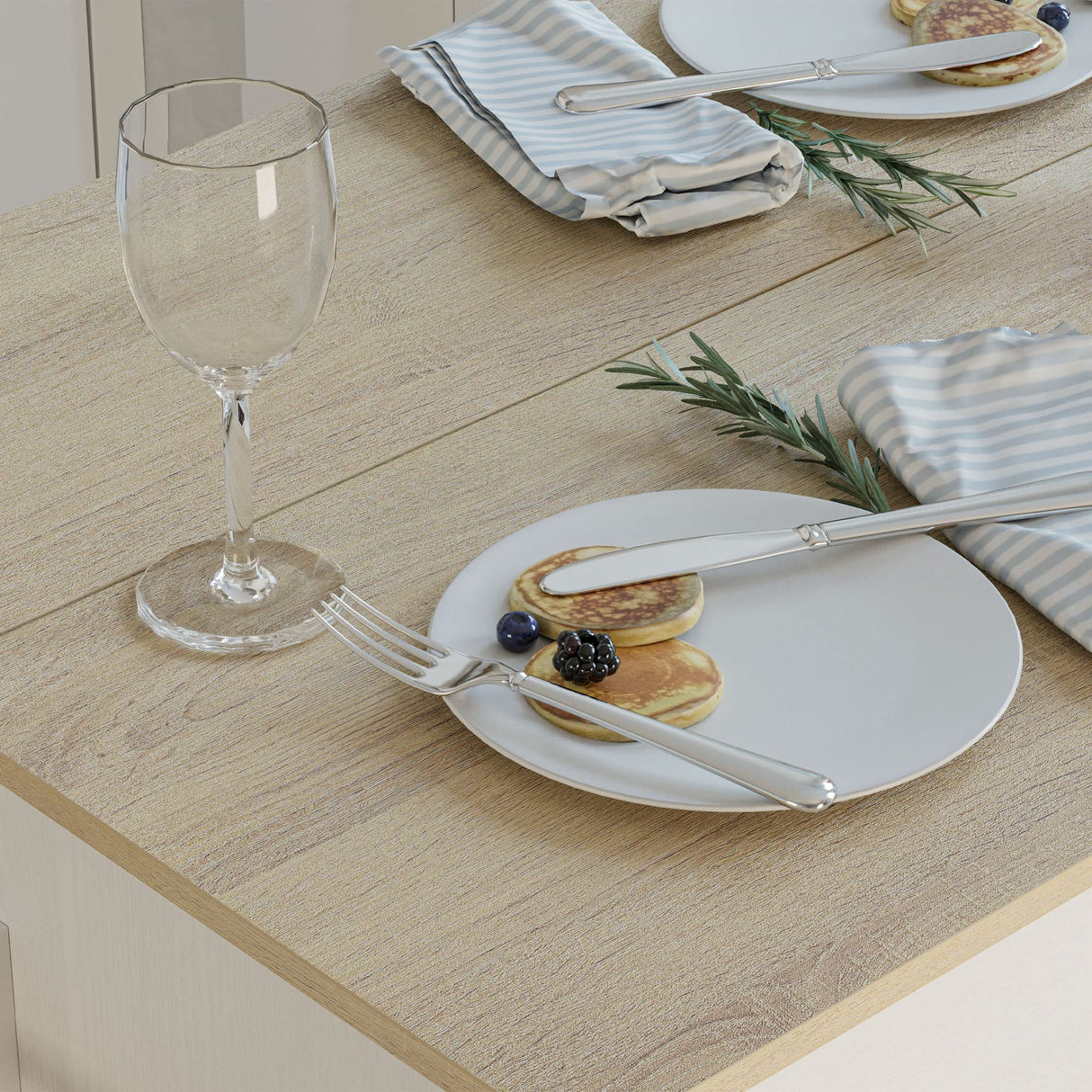 IRONCK White Rolling Kitchen Island with Drop Leaf, Storage Cabinet, and Spice Rack IRONCK