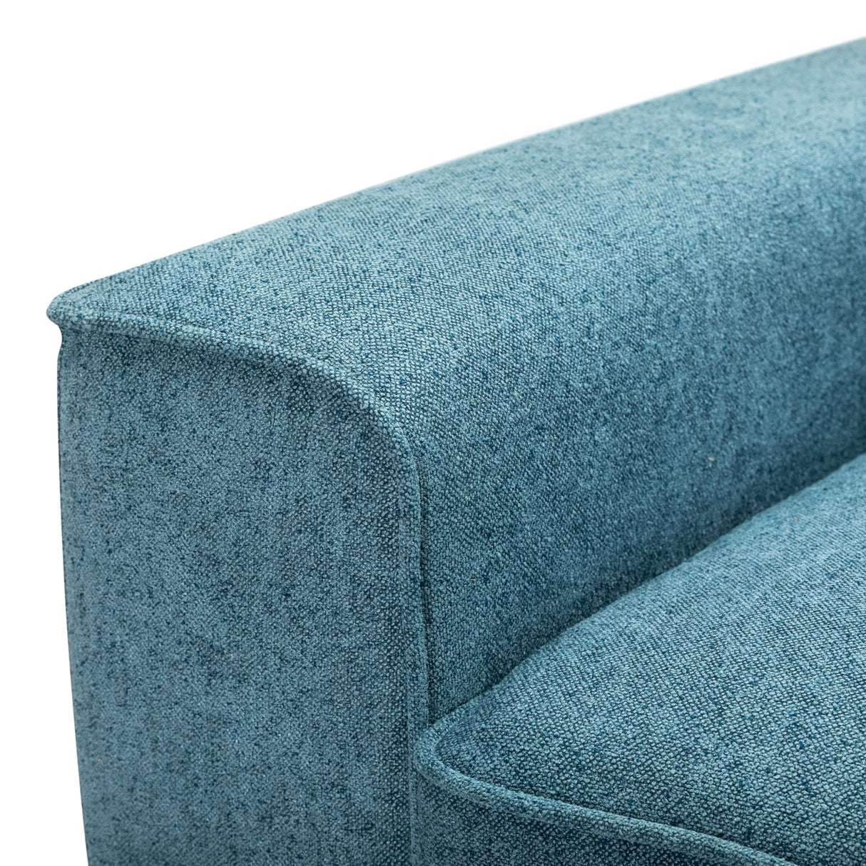 Christopher Knight Home Bacho Cozy Loveseat Sofa, Floor Sofa Chair, 2 Seater Couch with Armrest, Loveseat for Reading, Modern Design Soft Upholstered Loveseat for Living Room, Home Rest, Blue Christopher Knight Home