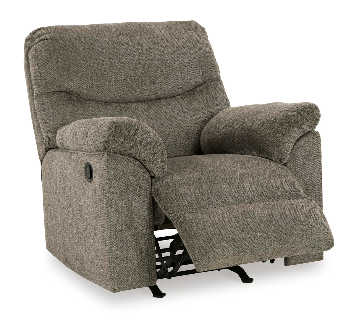 Signature Design by Ashley Alphons Transitional Polyester Tufted Rocker Recliner, Gray Signature Design by Ashley