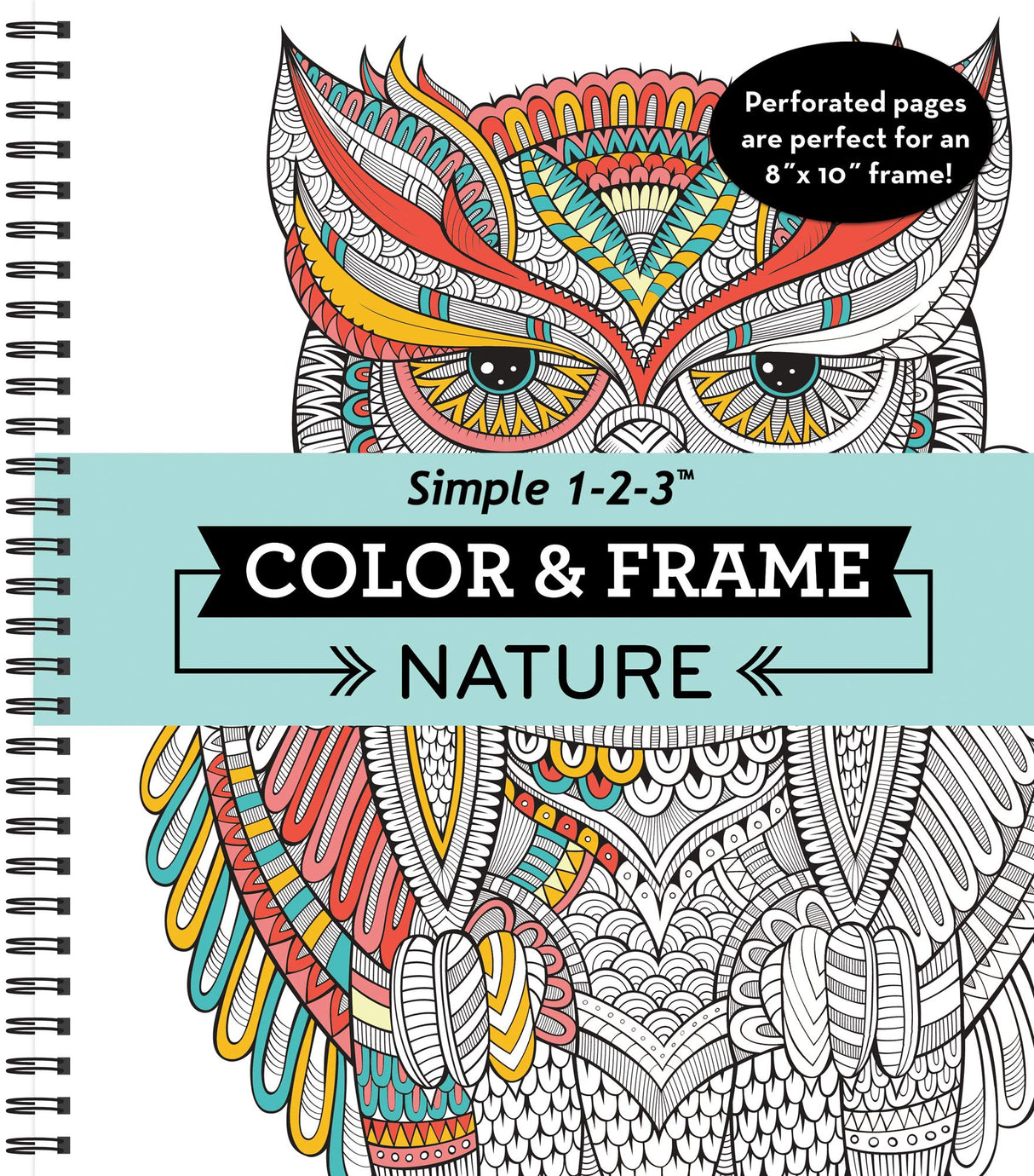 Color & Frame - Nature (Adult Coloring Book) New Seasons