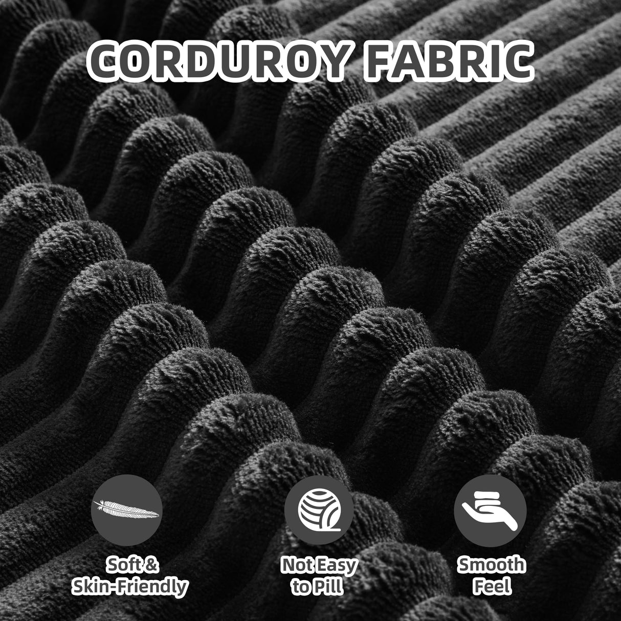 108” Modular Sectional Sofa, Cloud Sectional Couch with Deep Seat, Modern Modular L-Shape Sofa Couch with Chaise,Upholstered Couches for Living Room Bedroom (Black, Left Facing Chaise) Weture