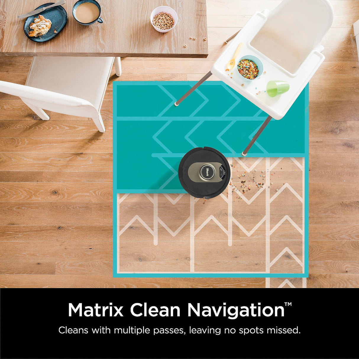 Shark AV2501AE AI Robot Vacuum with XL HEPA Self-Empty Base, Bagless, 60-Day Capacity, LIDAR Navigation, Perfect for Pet Hair, Compatible with Alexa, Wi-Fi Connected, Carpet & Hard Floor, Black Shark