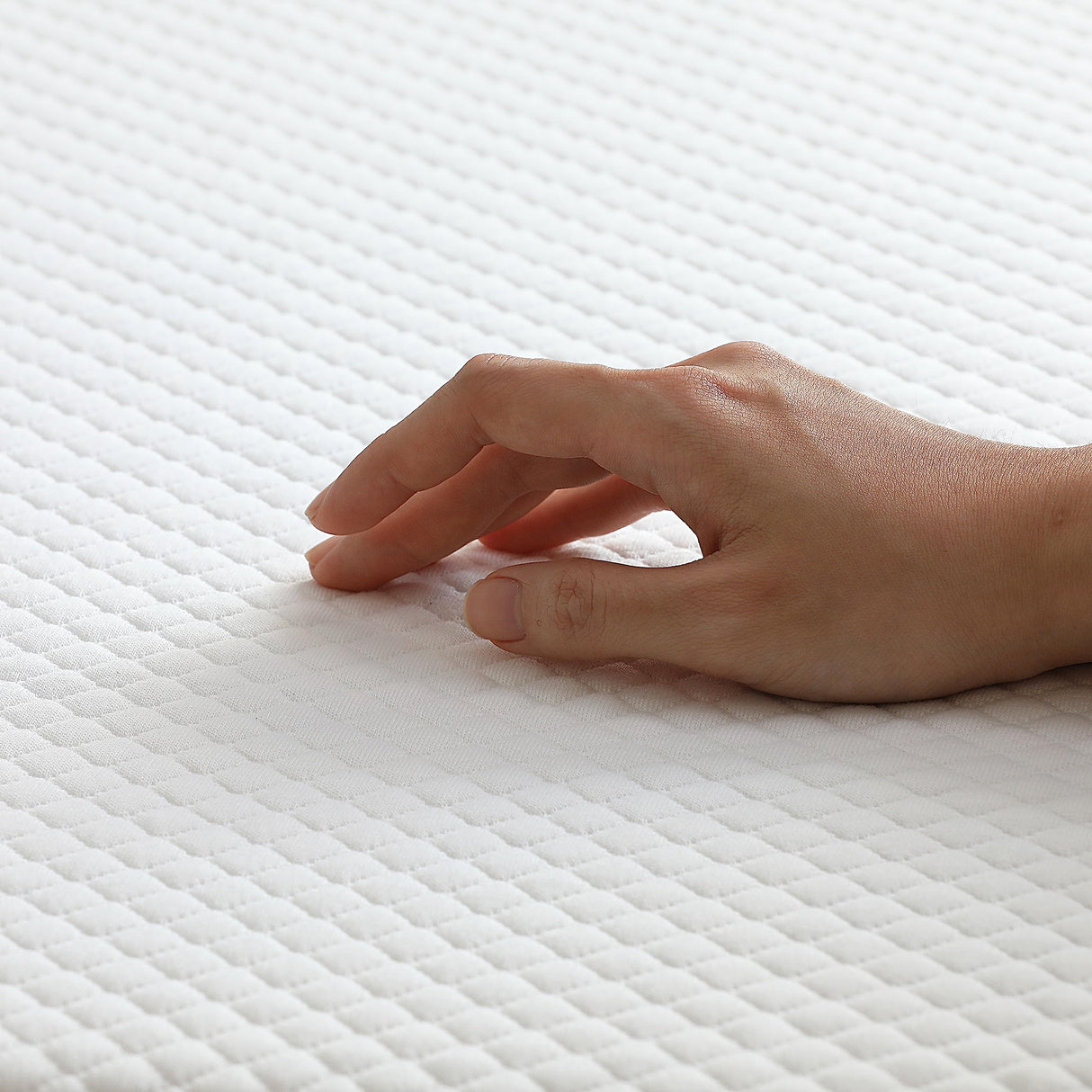 Furinno Tidur Cooling Gel Memory Foam Mattress, 10 Inch, Twin, White Furinno