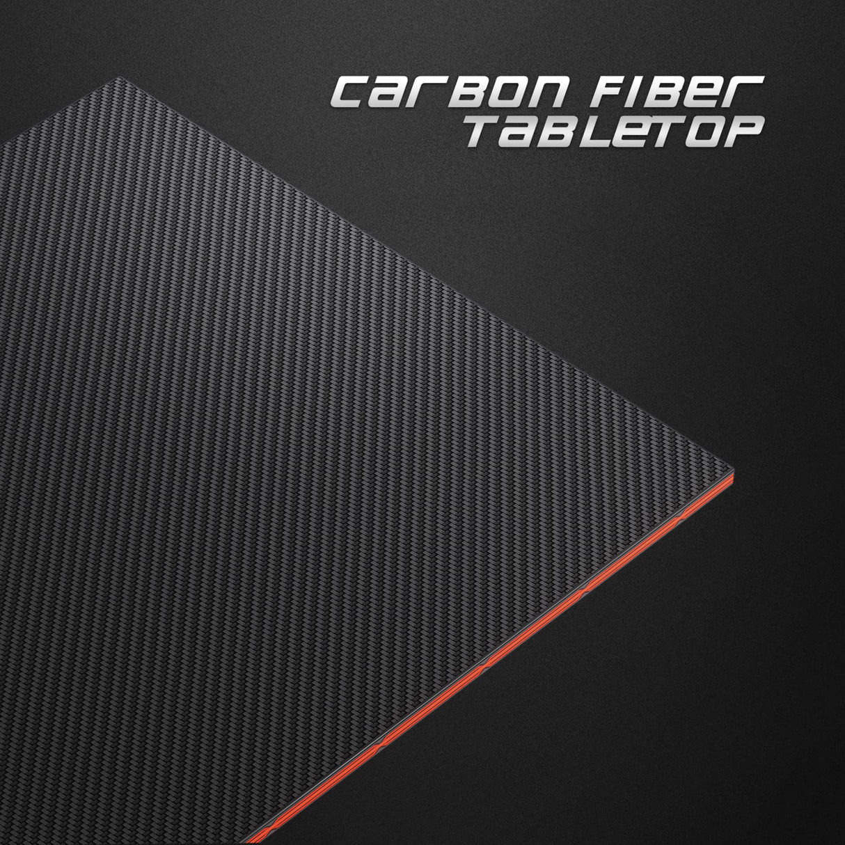 CubiCubi Gaming Desk 40 Inch PC Computer Desk, Carbon Fiber Home Office Desk Table Gamer Workstation, Simple Game Table with Headphone Hook, Dark Black CubiCubi