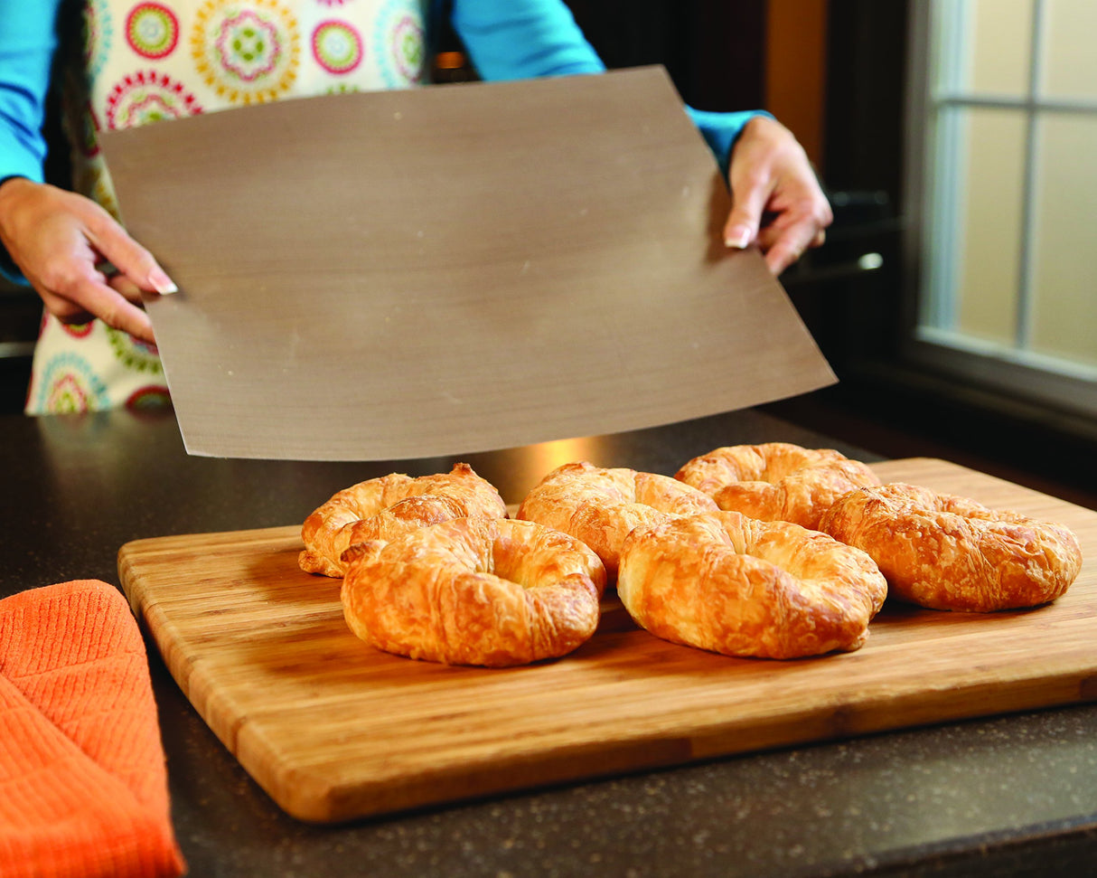 YOSHI GRILL & BAKE MATS (2 Pack), Copper As Seen On TV